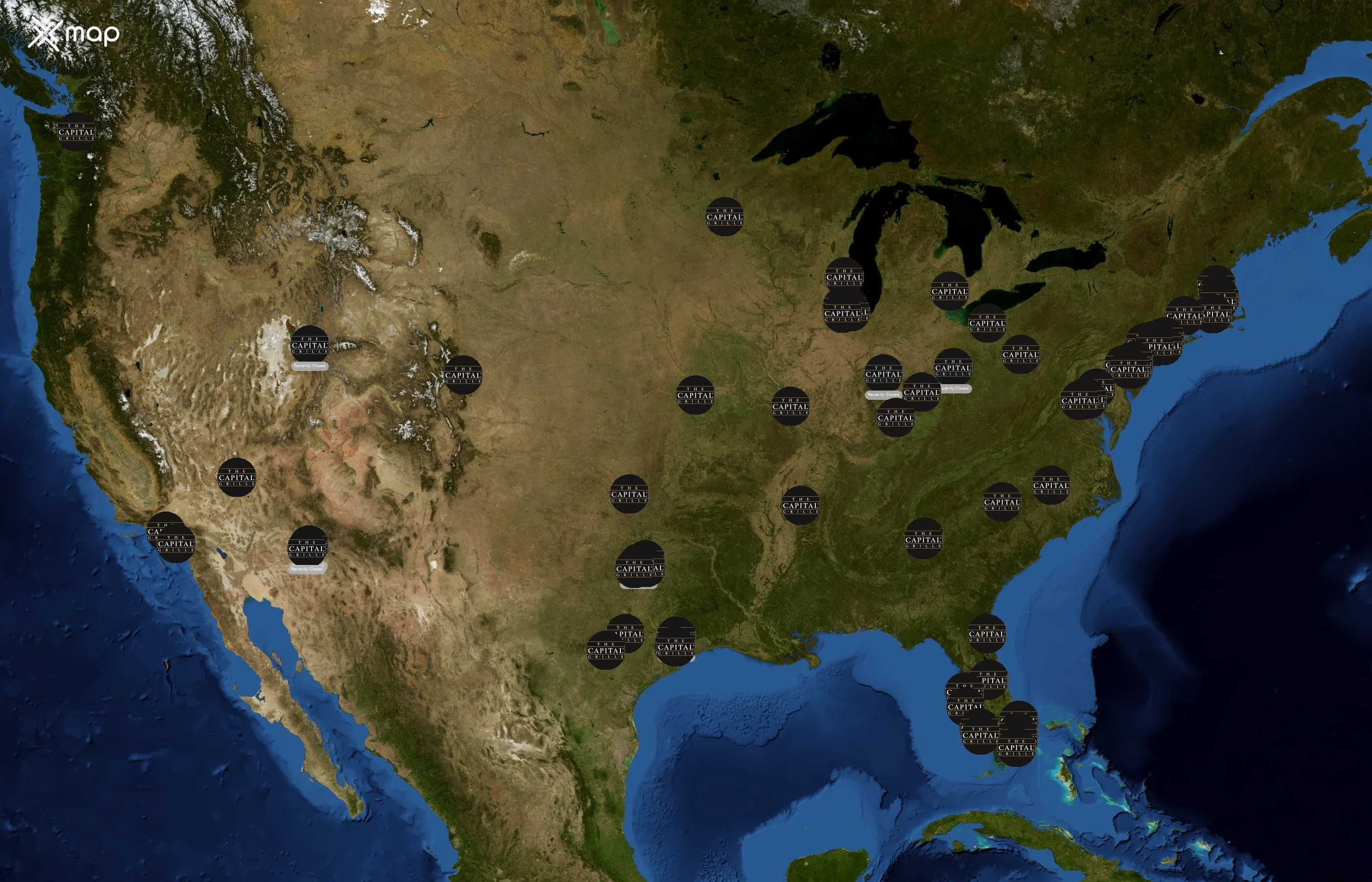 The Capital Grille state distribution
