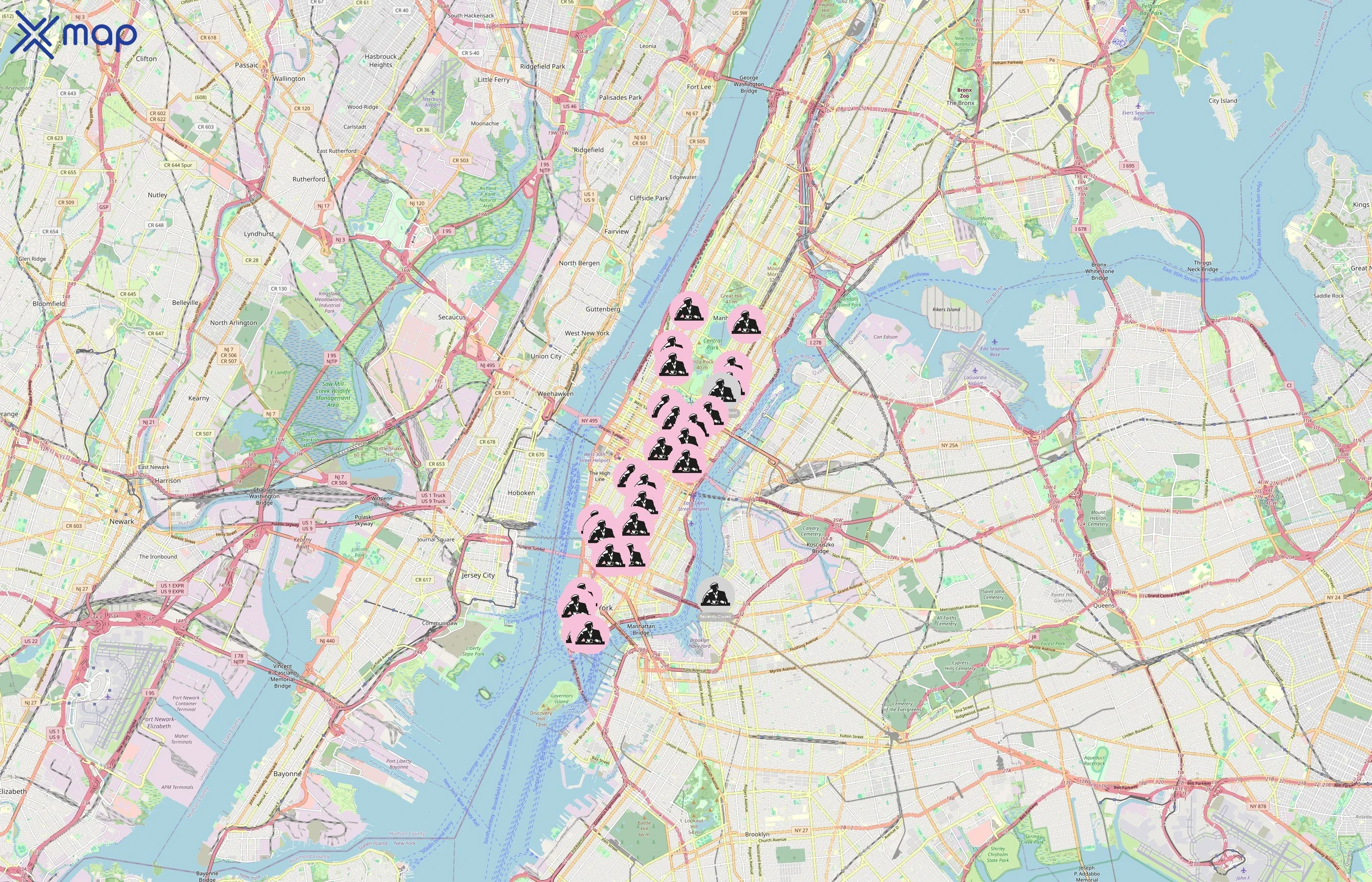 Joe & The Juice area coverage