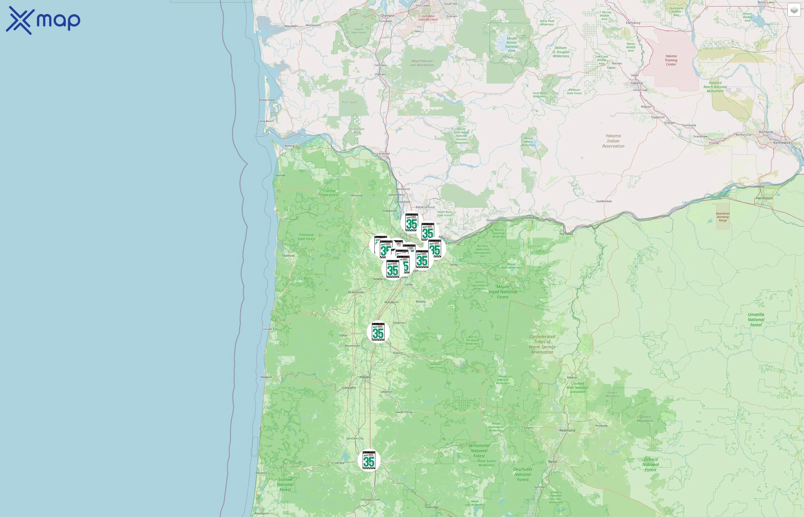 Baja Fresh Mexican Grill street hotspots