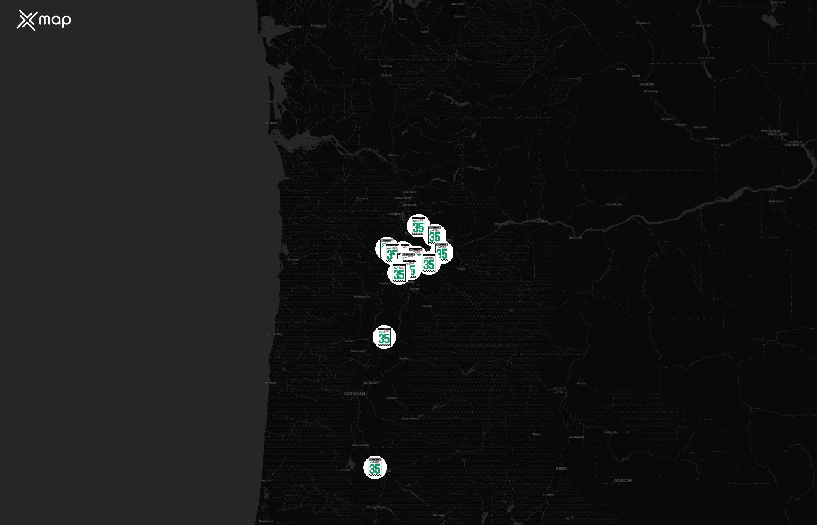 Baja Fresh Mexican Grill city distribution