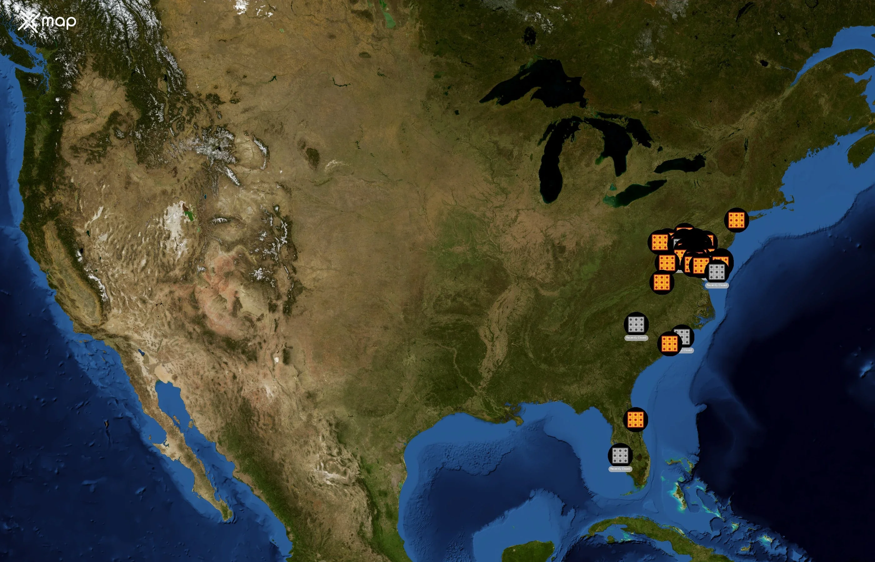 Ledo Pizza state distribution