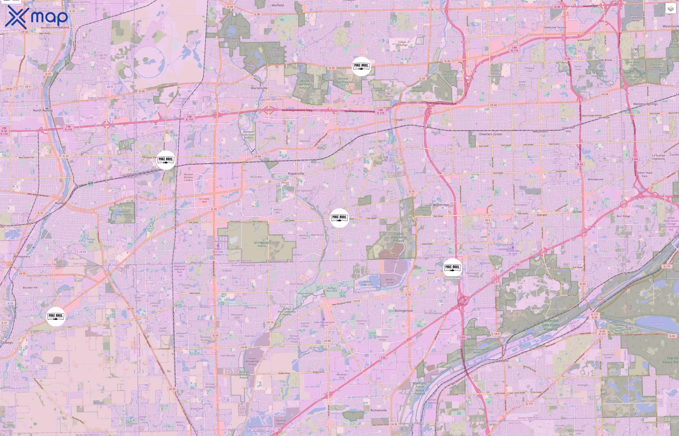 Poke Bros. traffic data