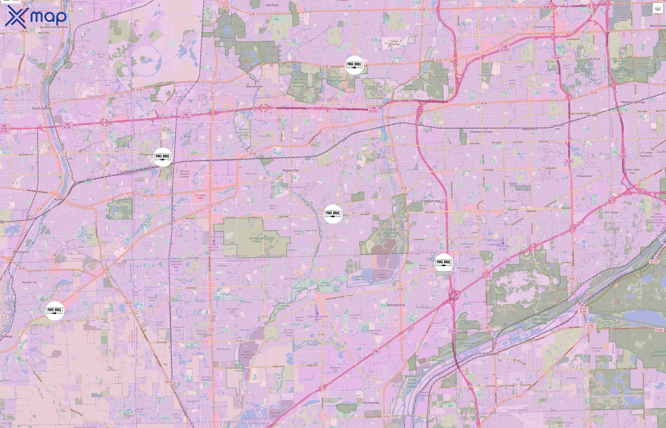 Poke Bros. traffic data