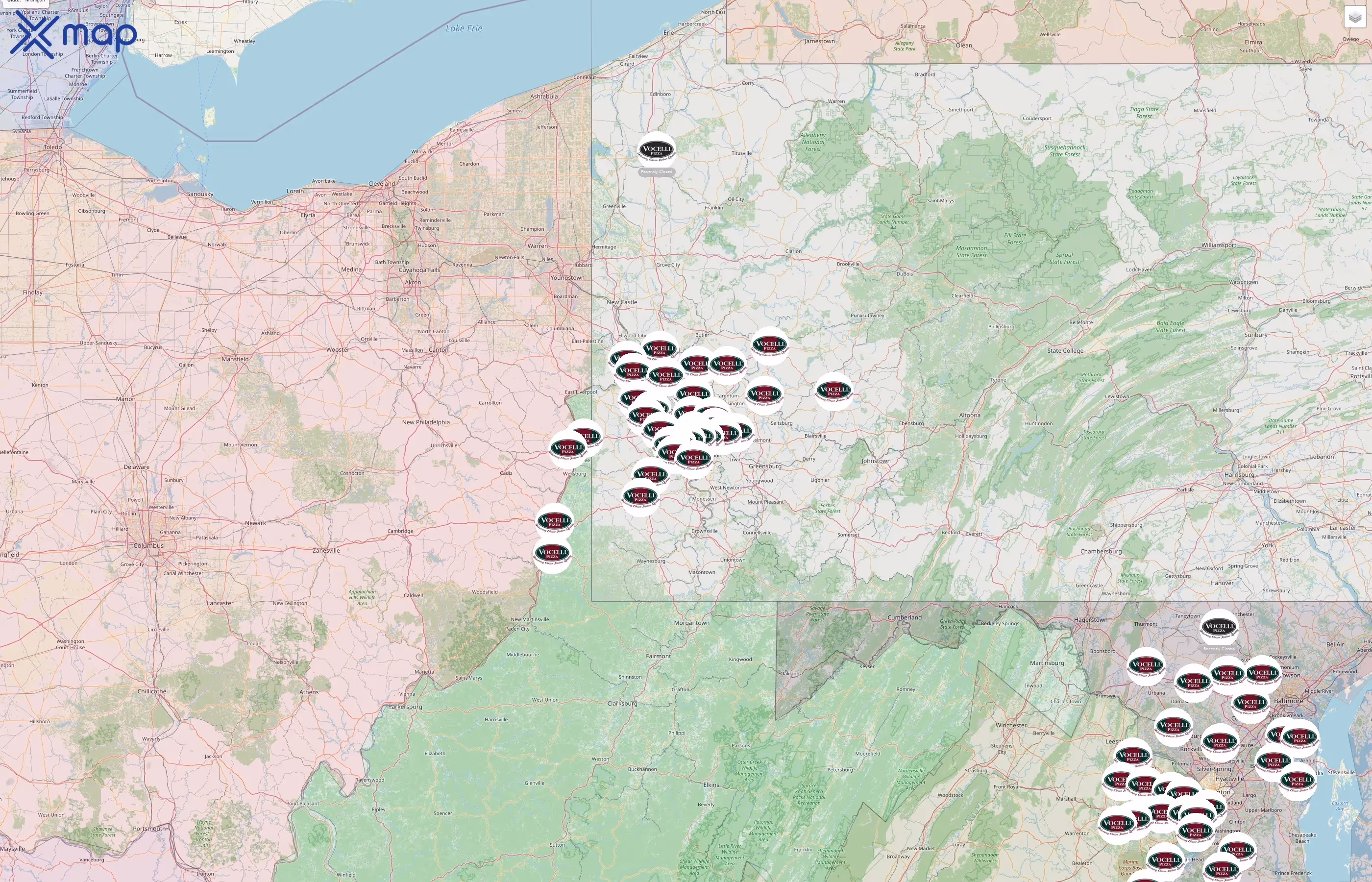 Vocelli Pizza street hotspots