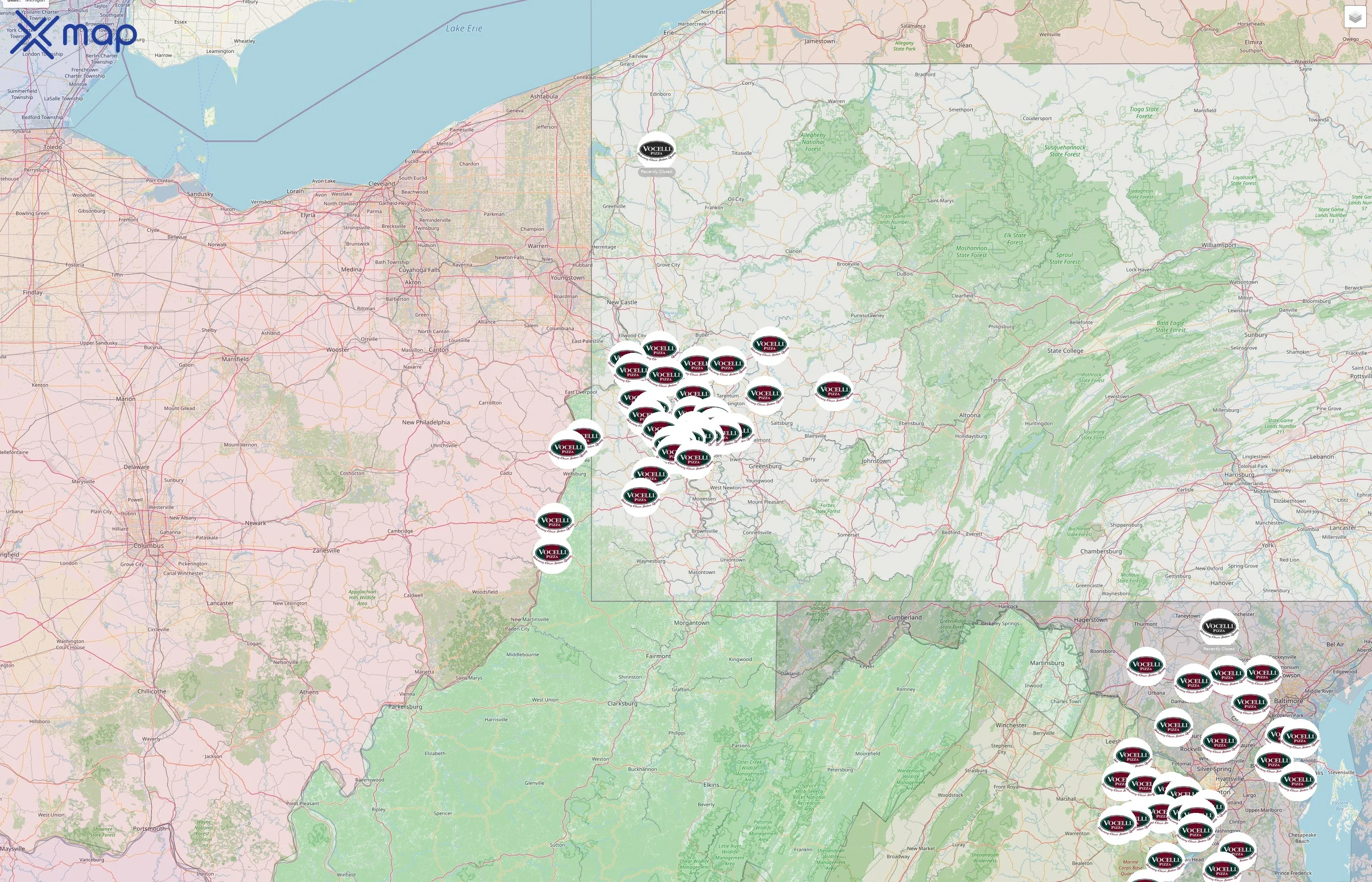 Vocelli Pizza street hotspots