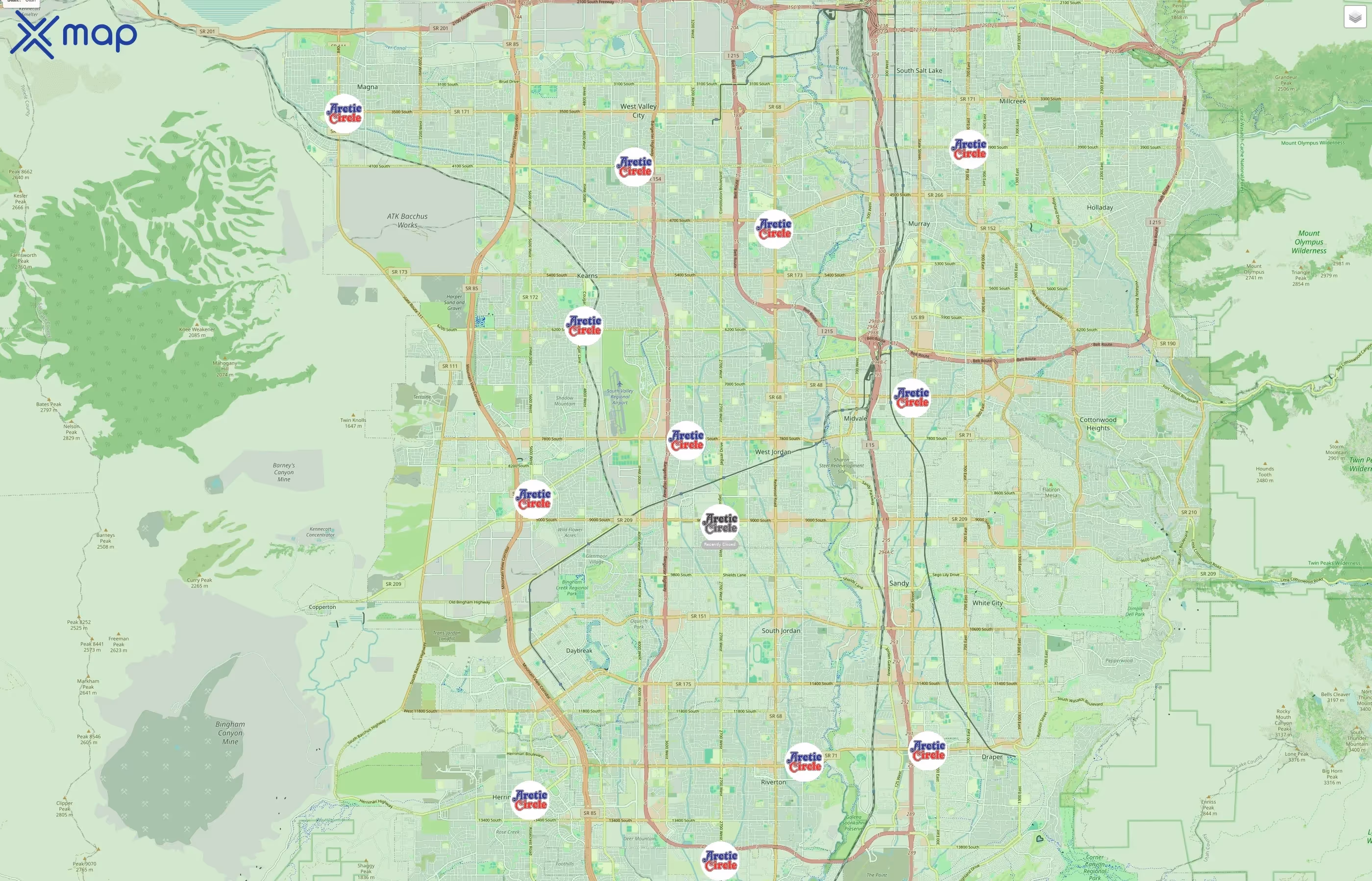 Arctic Circle traffic data
