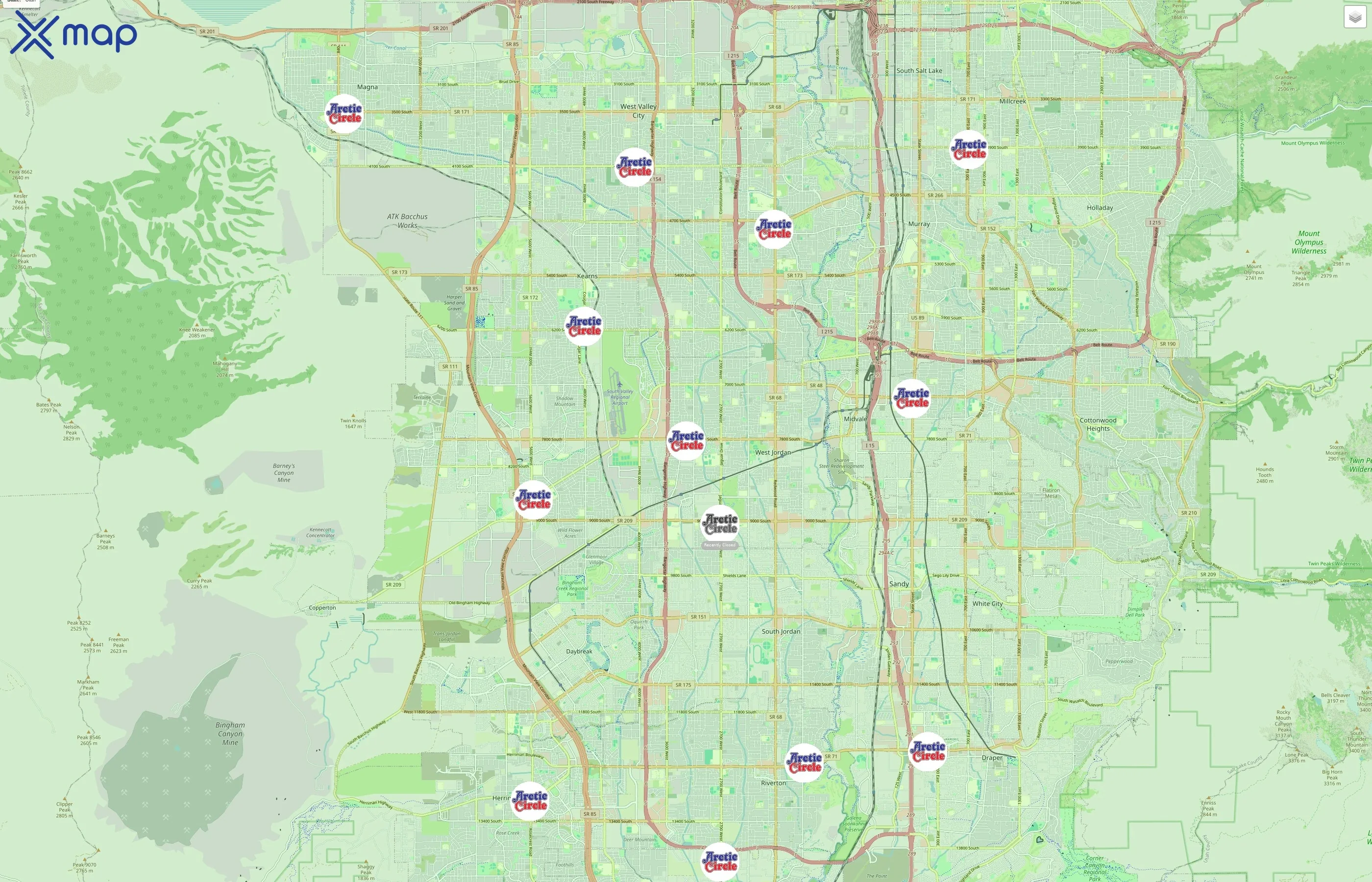 Arctic Circle traffic data