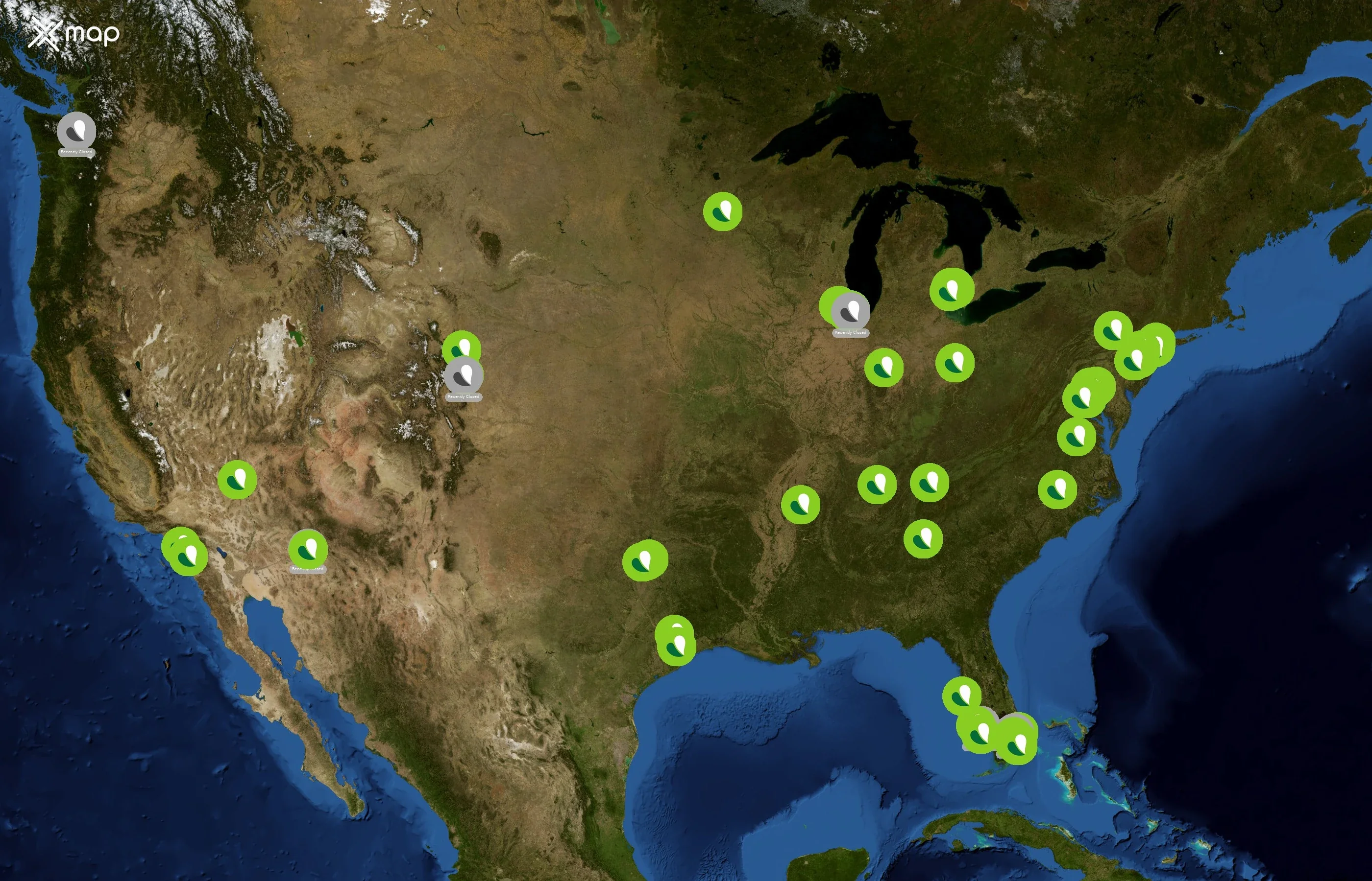 Pure Green state distribution
