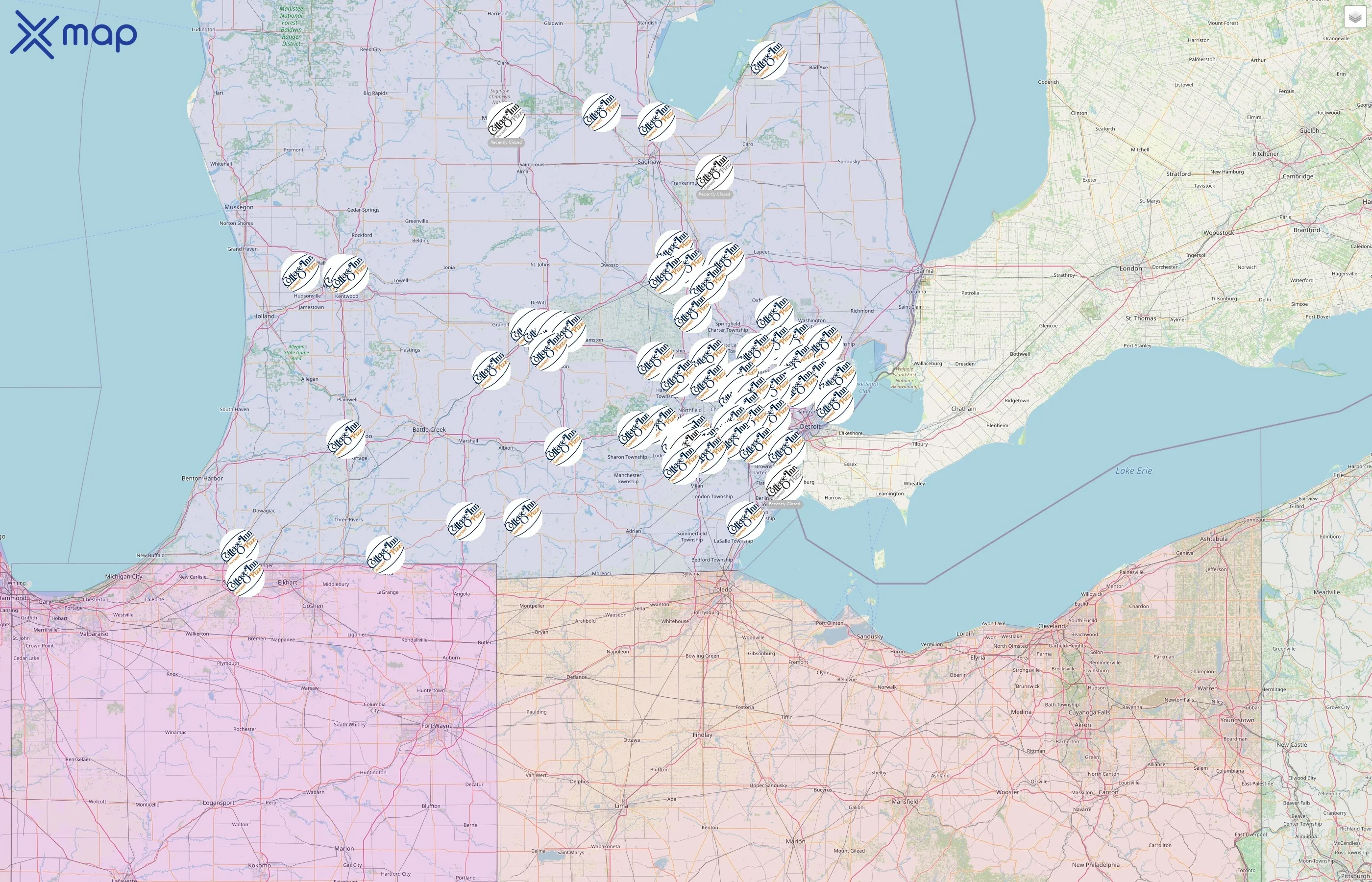 Cottage Inn Pizza street hotspots