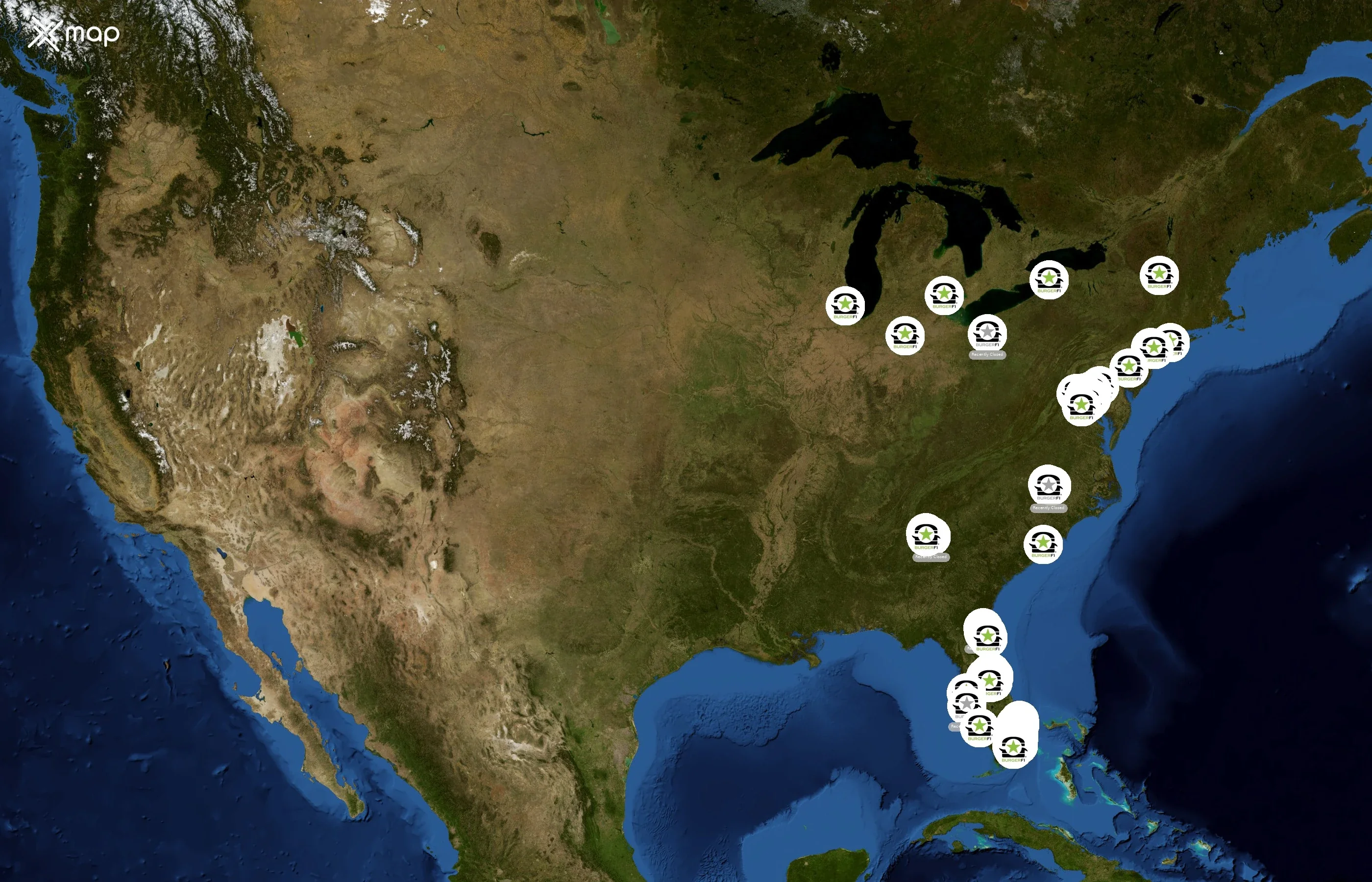 BurgerFi state distribution