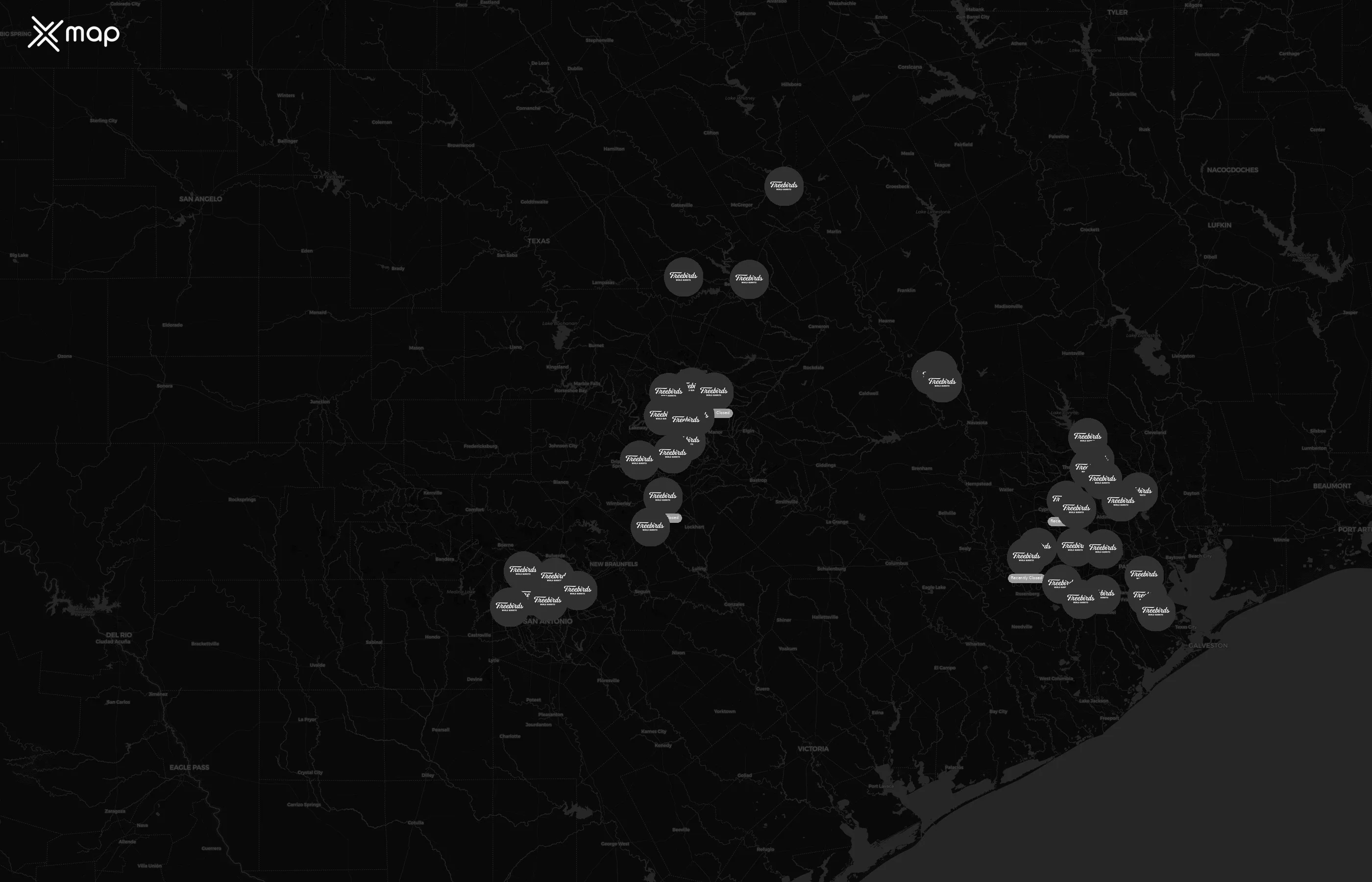 Freebirds World Burrito city distribution