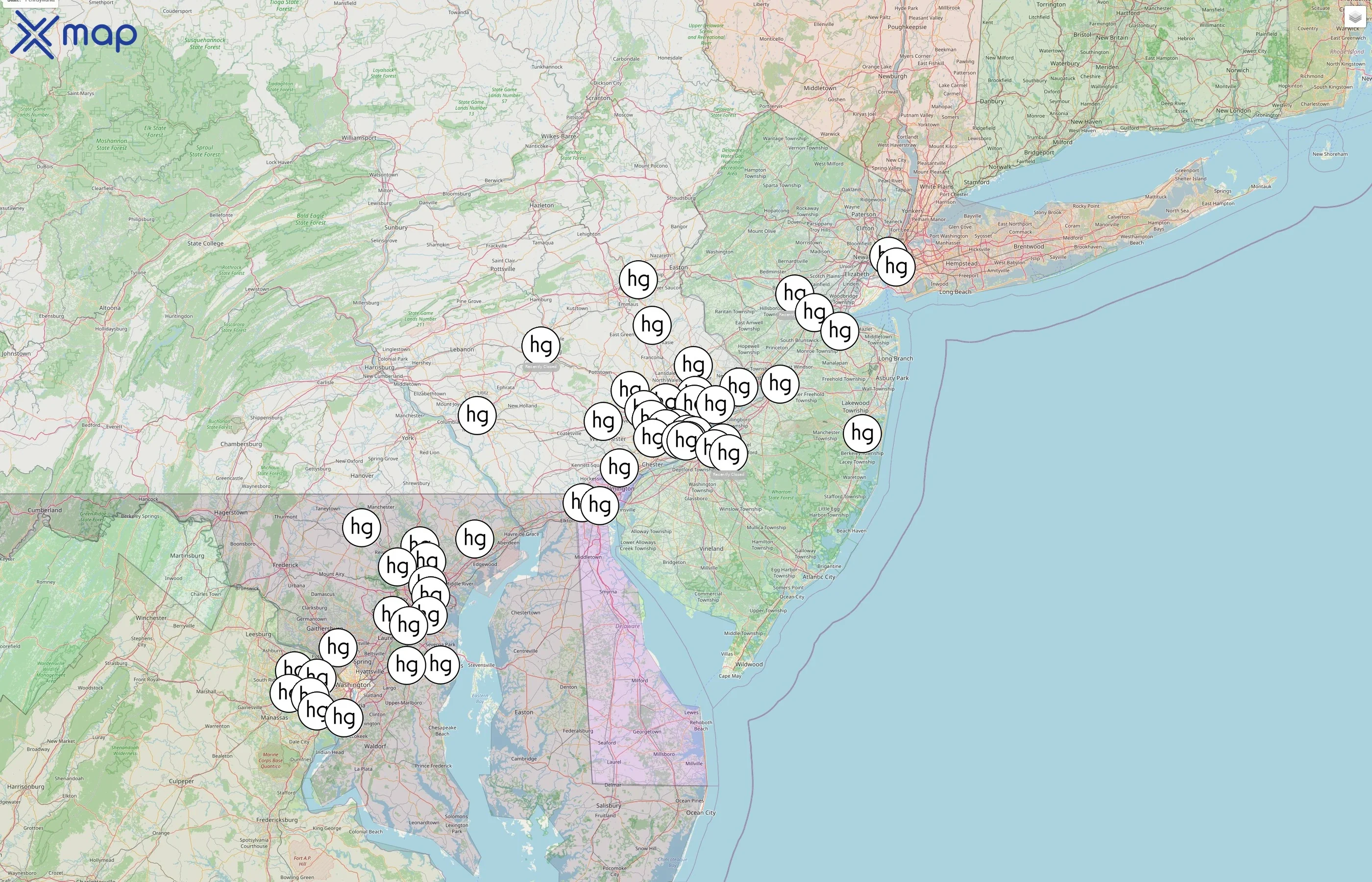 honeygrow street hotspots