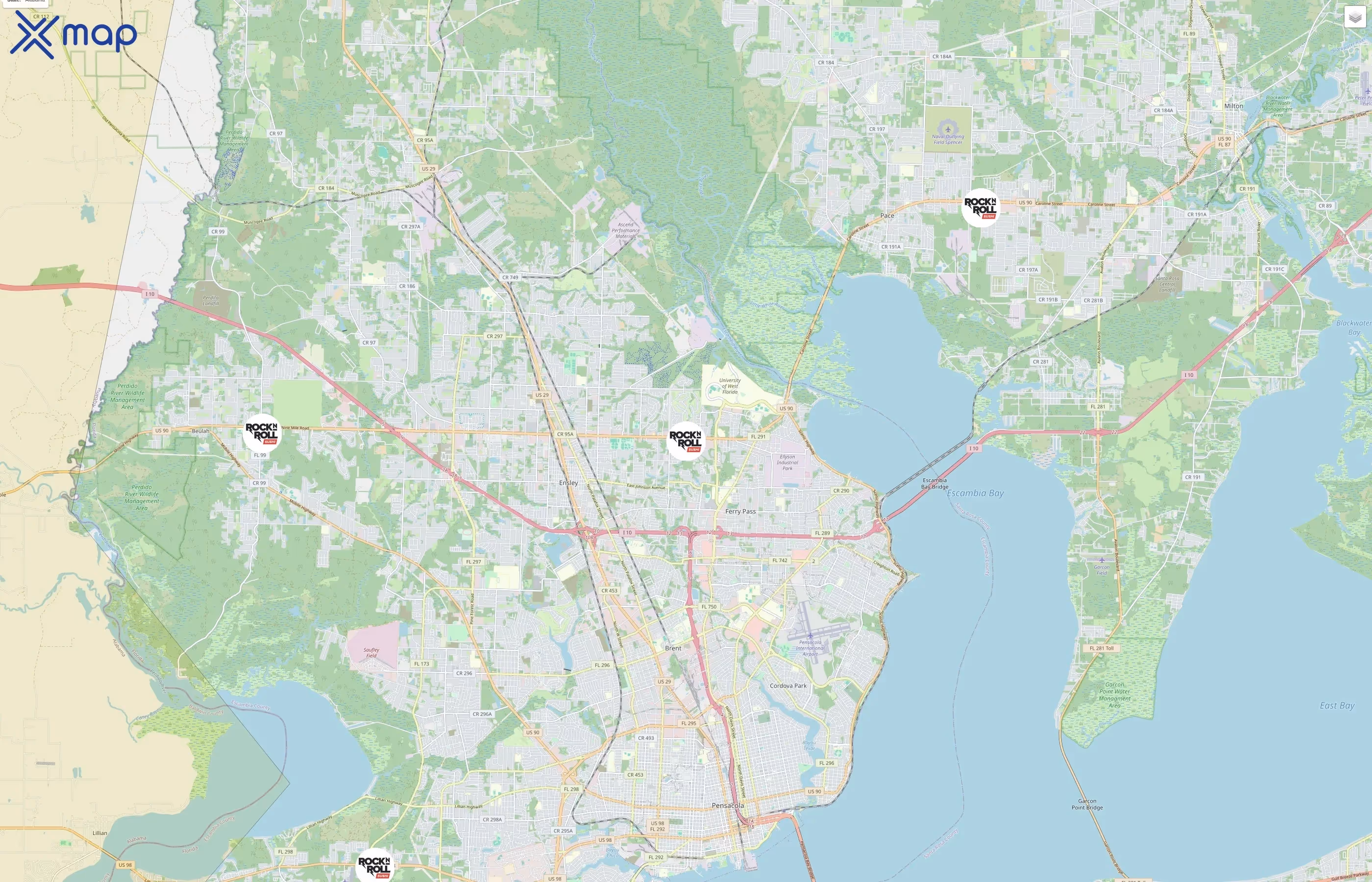 Rock N Roll Sushi traffic data