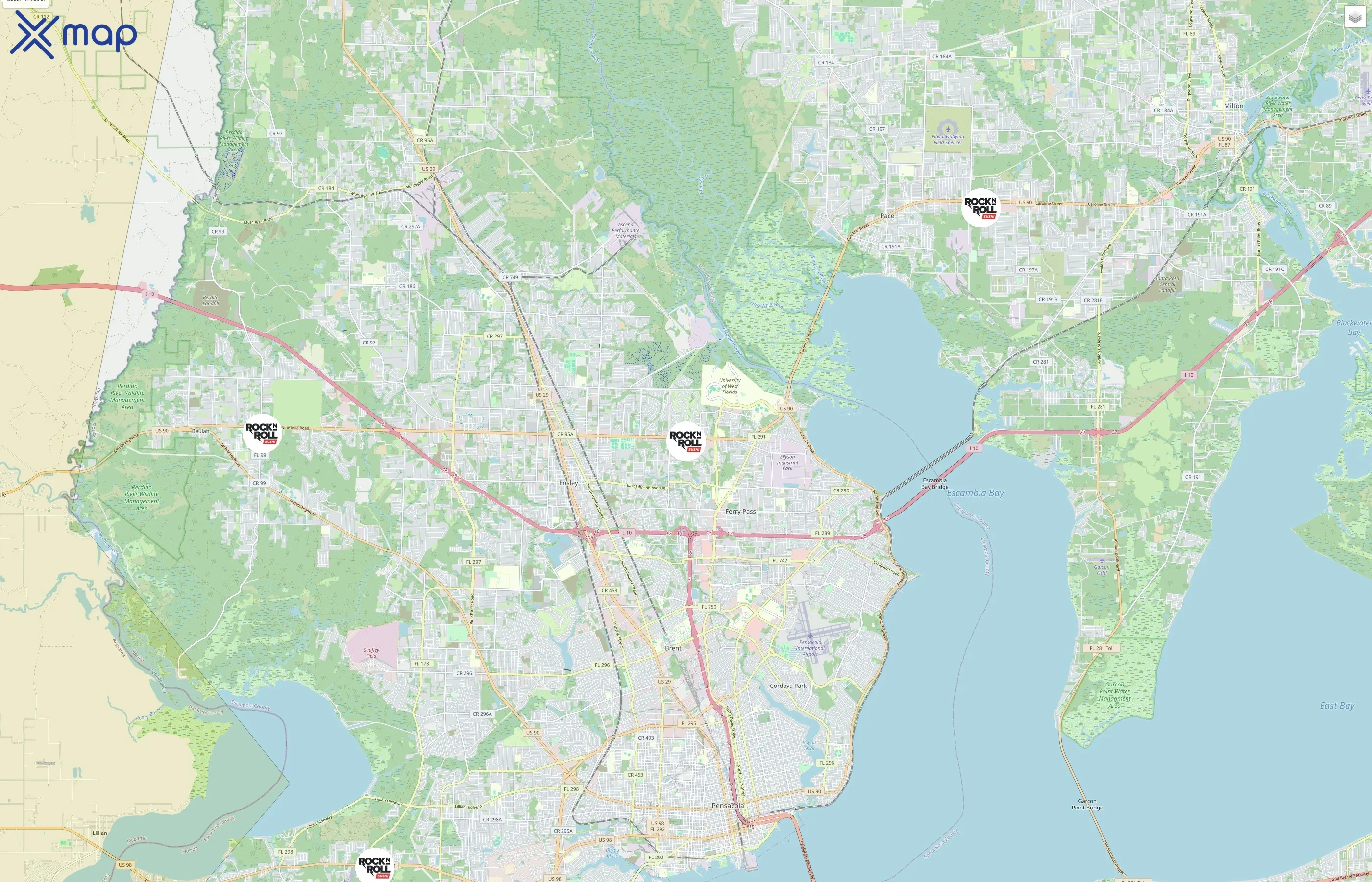 Rock N Roll Sushi traffic data