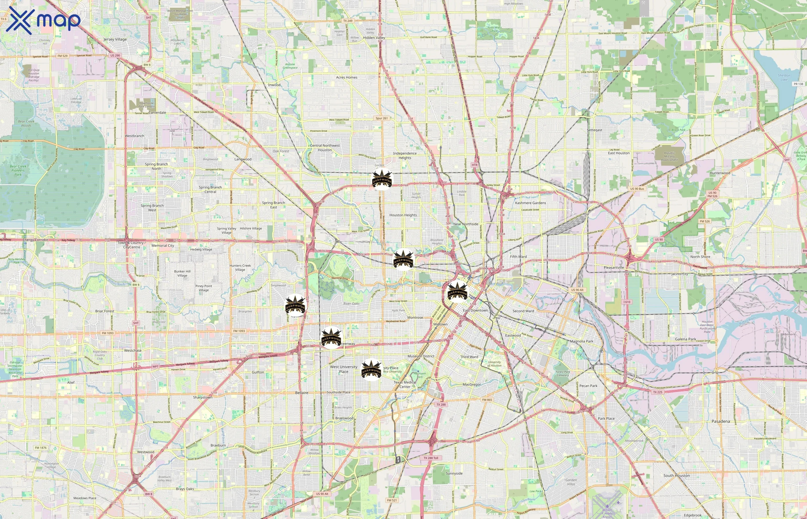 Pokeworks area coverage