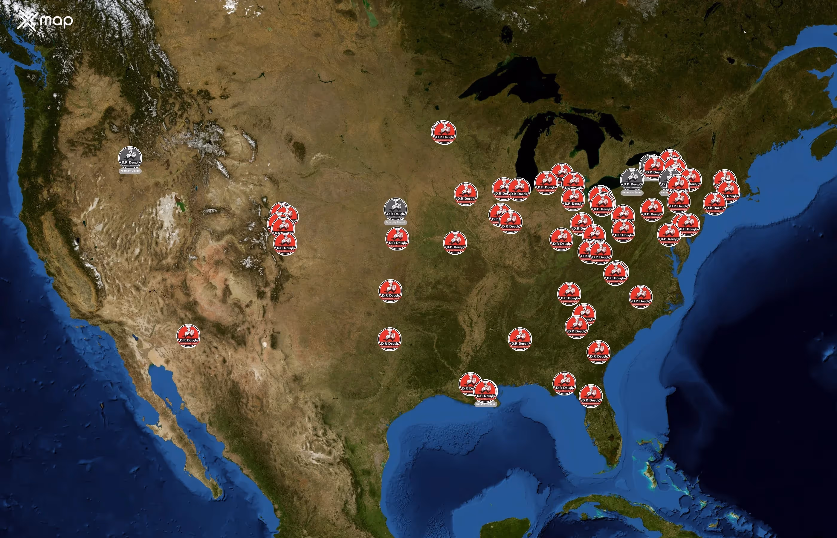 D.P. Dough state distribution