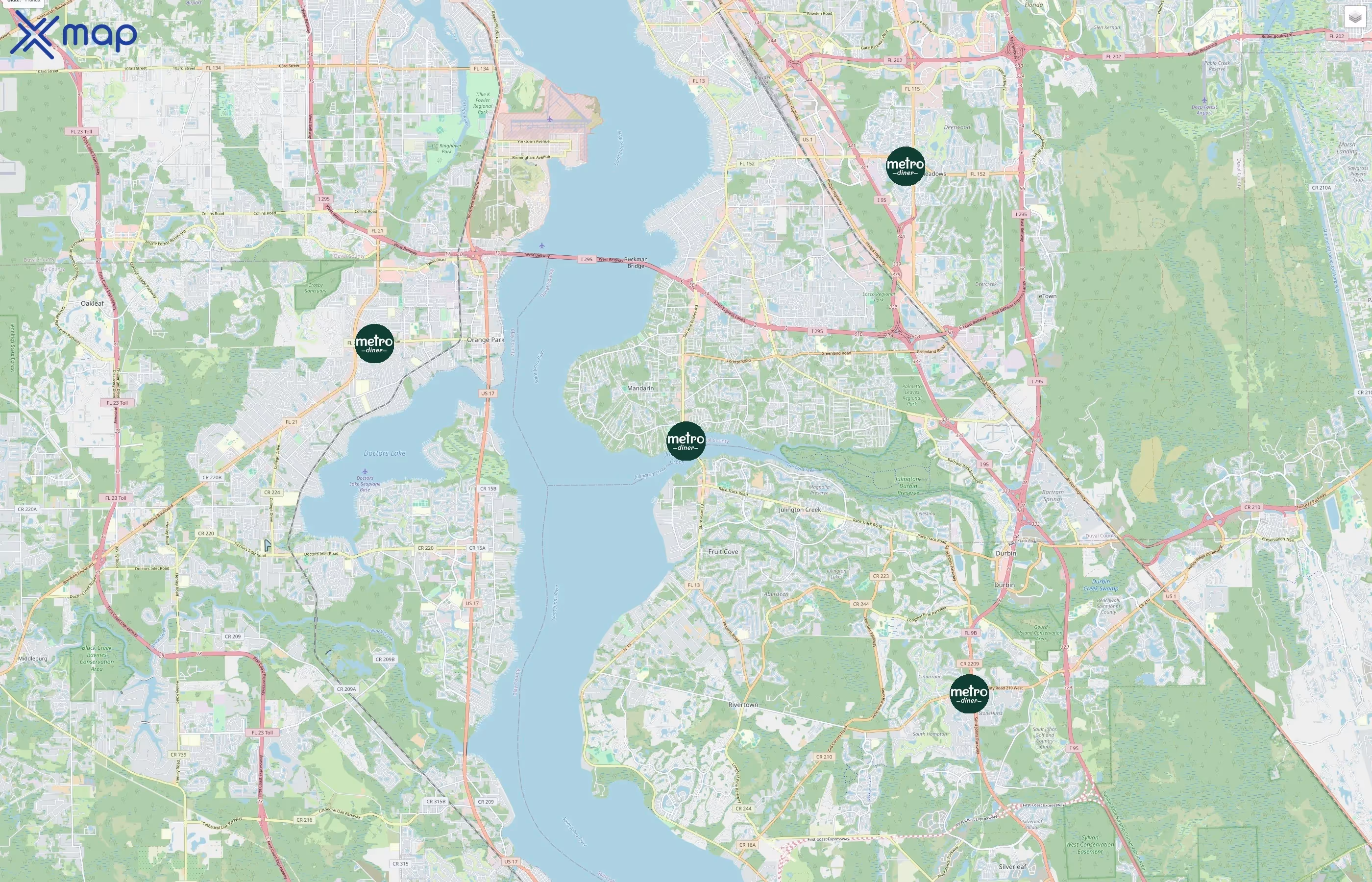 Metro Diner traffic data