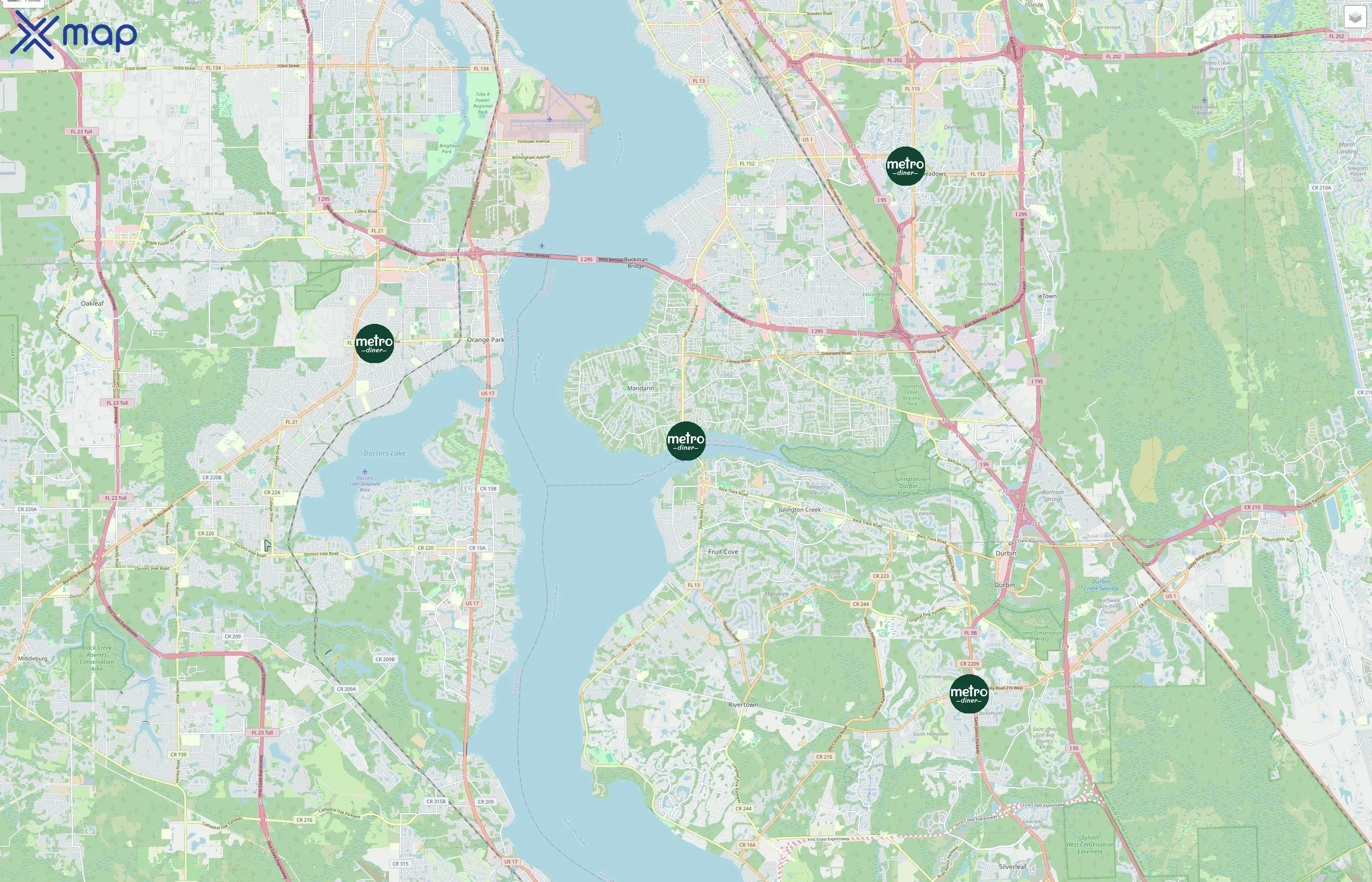 Metro Diner traffic data