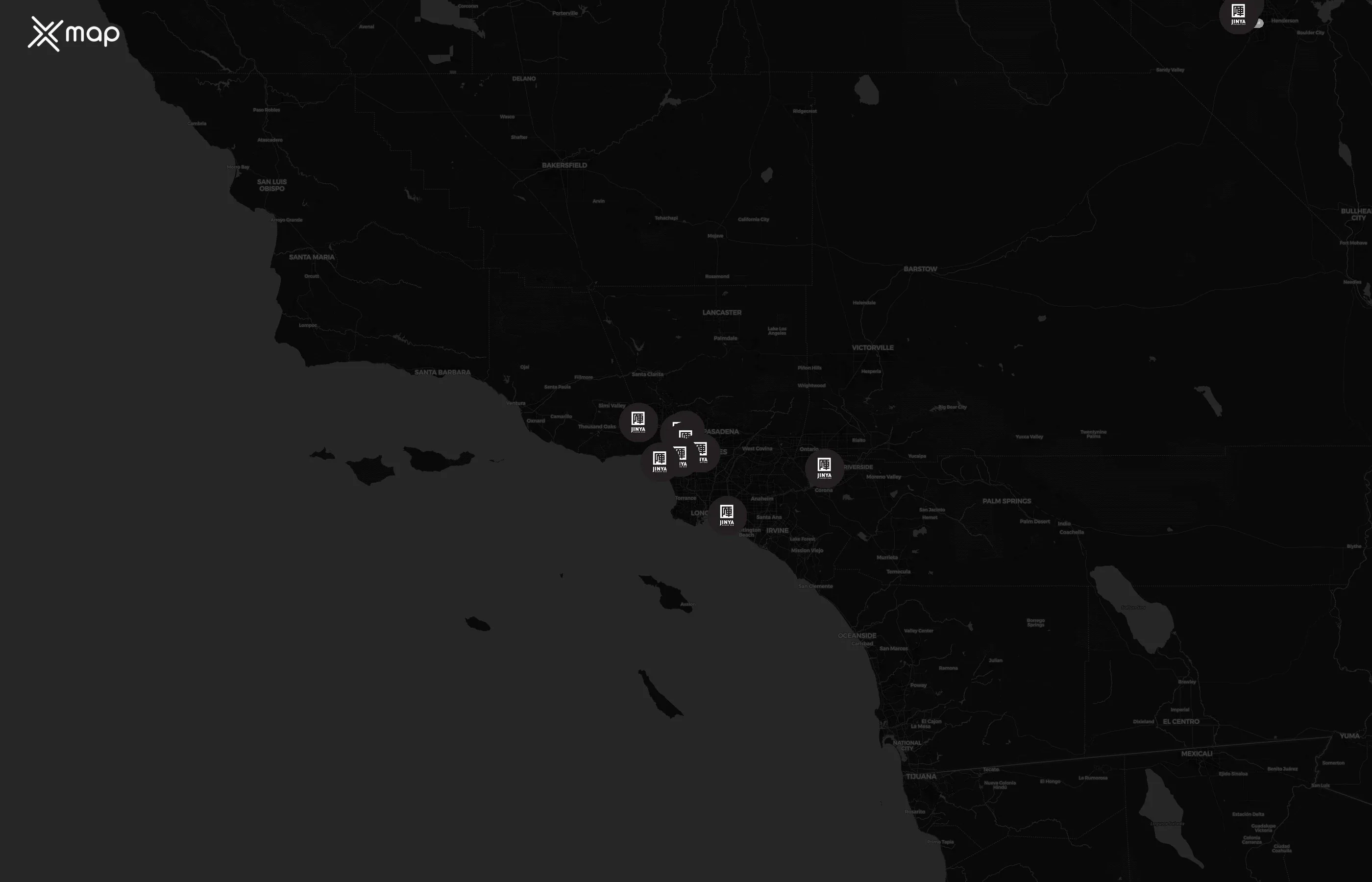 JINYA Ramen Bar city distribution