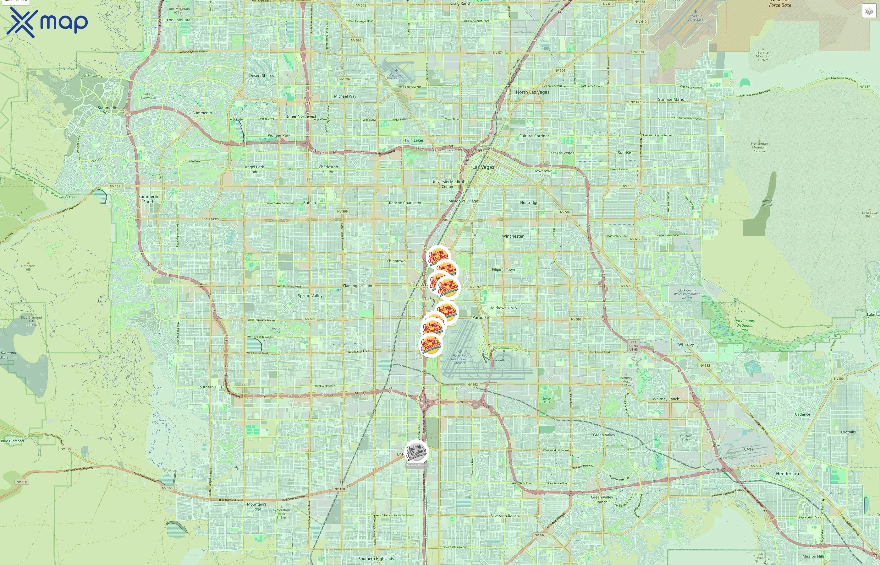 Johnny Rockets traffic data