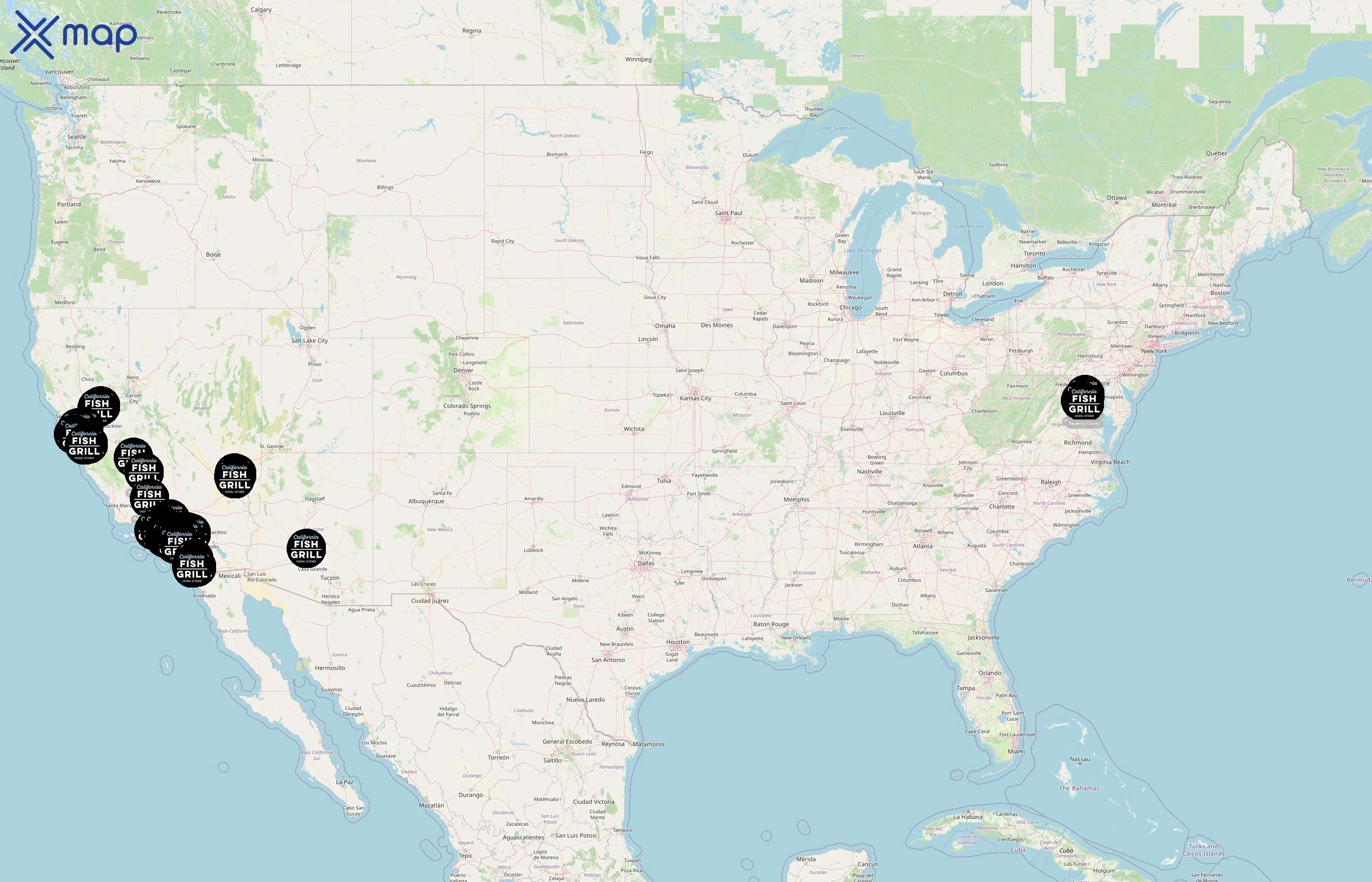 California Fish Grill business status