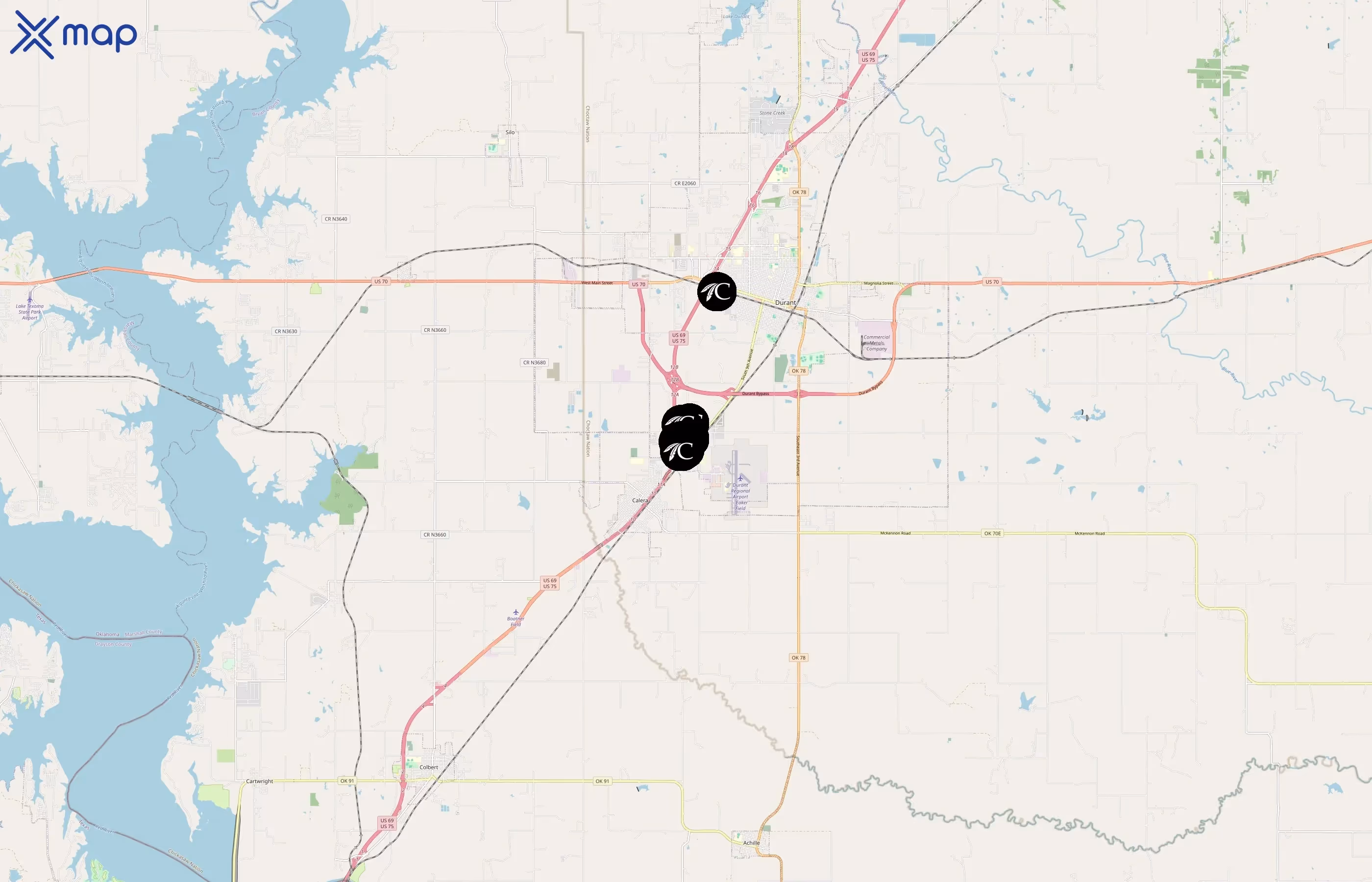 Choctaw Casinos & Resorts area coverage