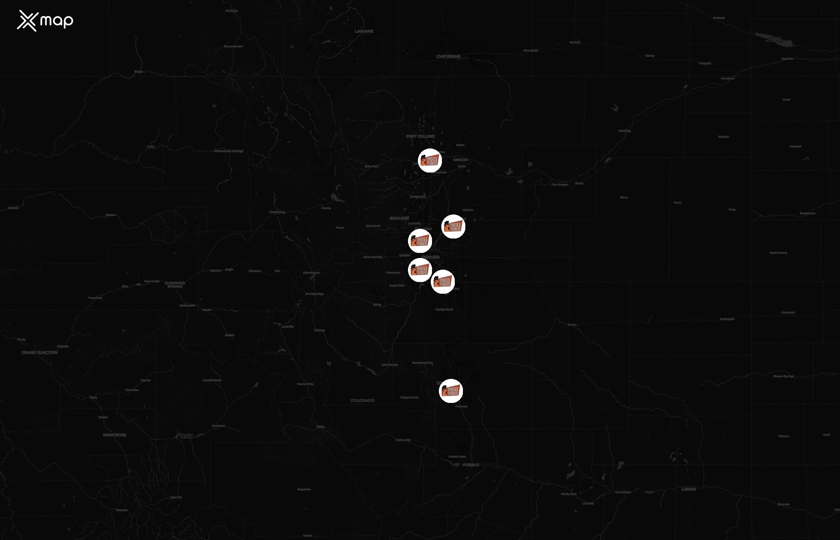 Twisted Tenders city distribution