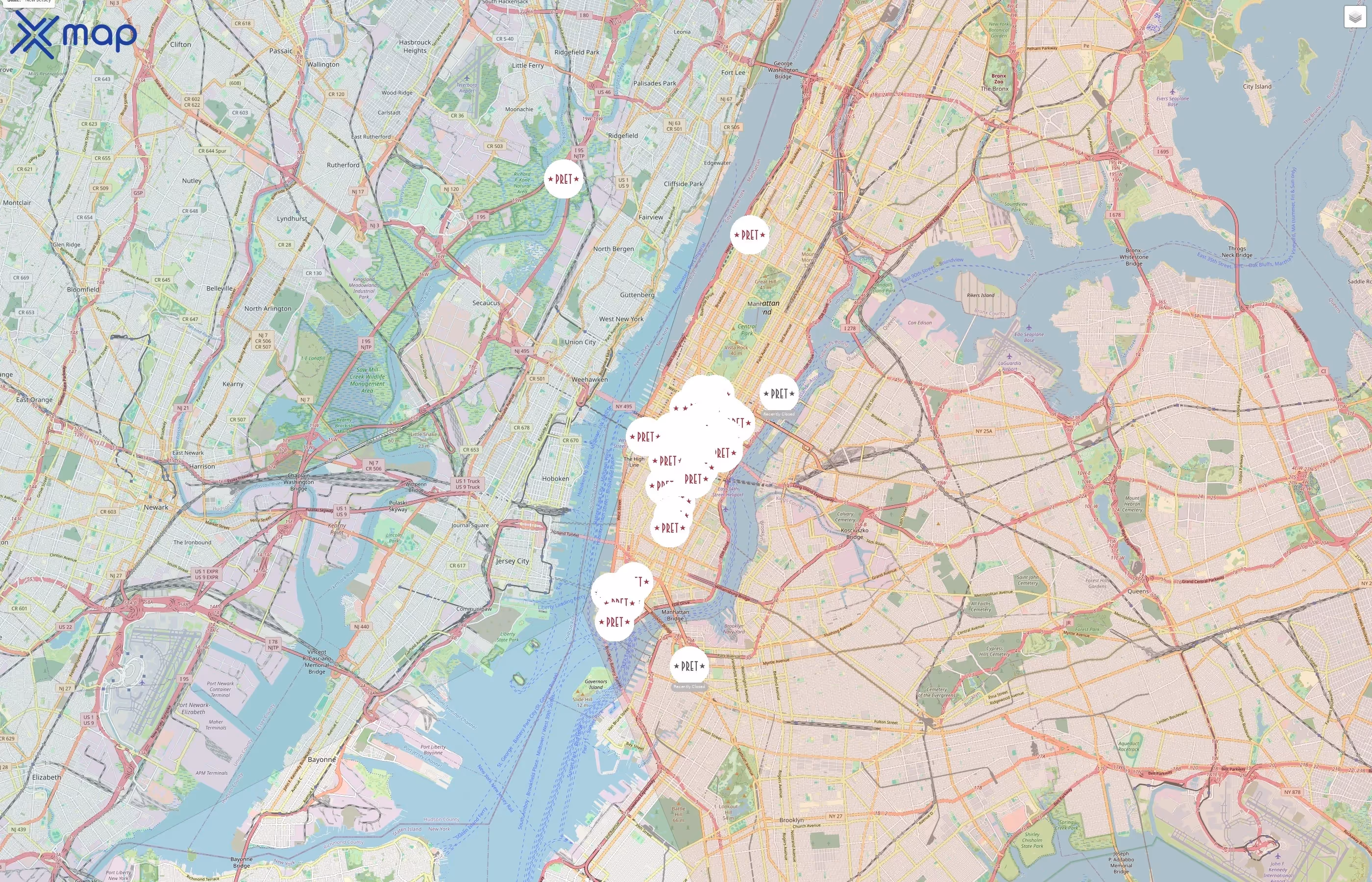 Pret A Manger traffic data