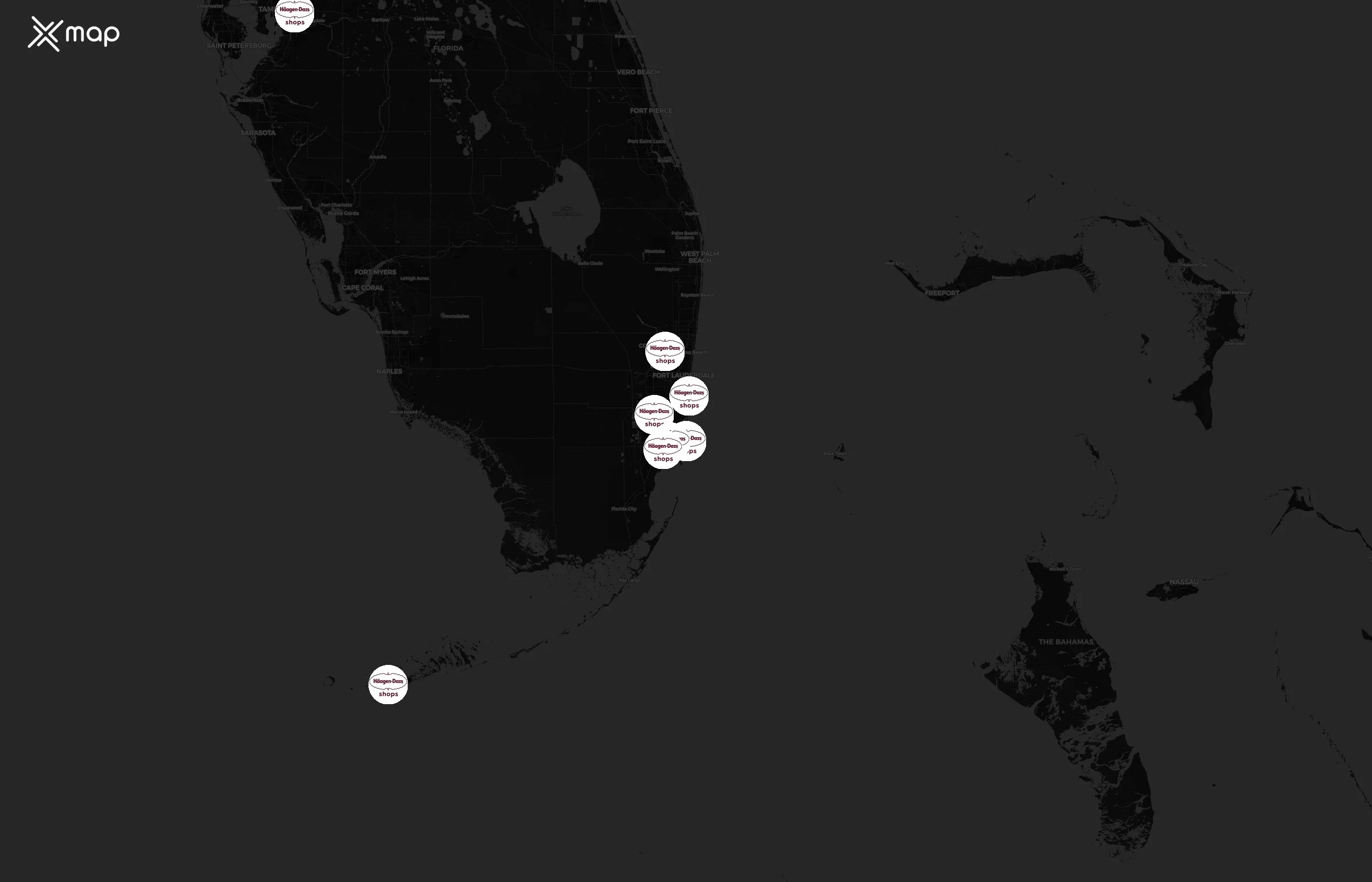 Häagen-Dazs city distribution