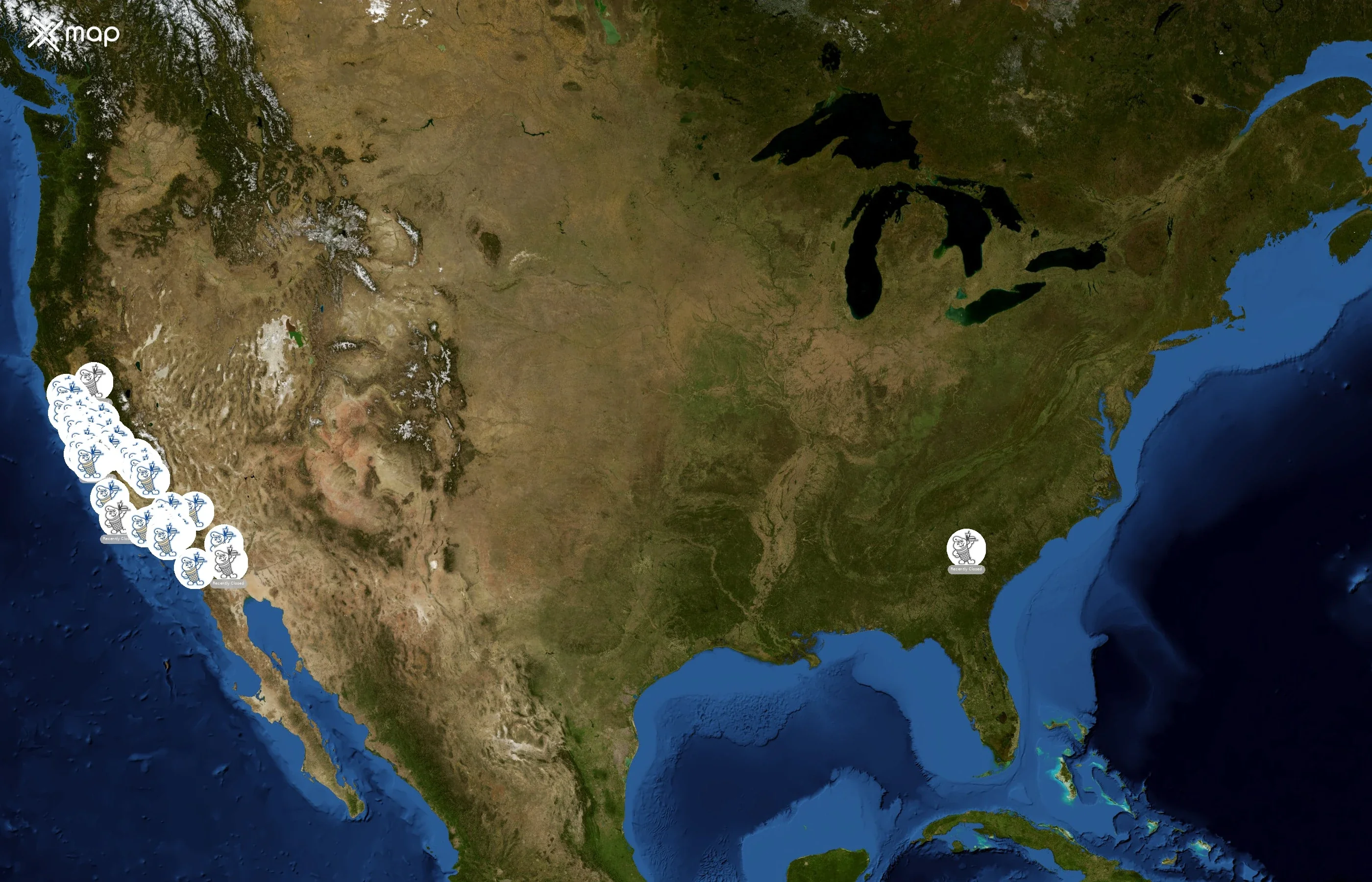 Fosters Freeze state distribution