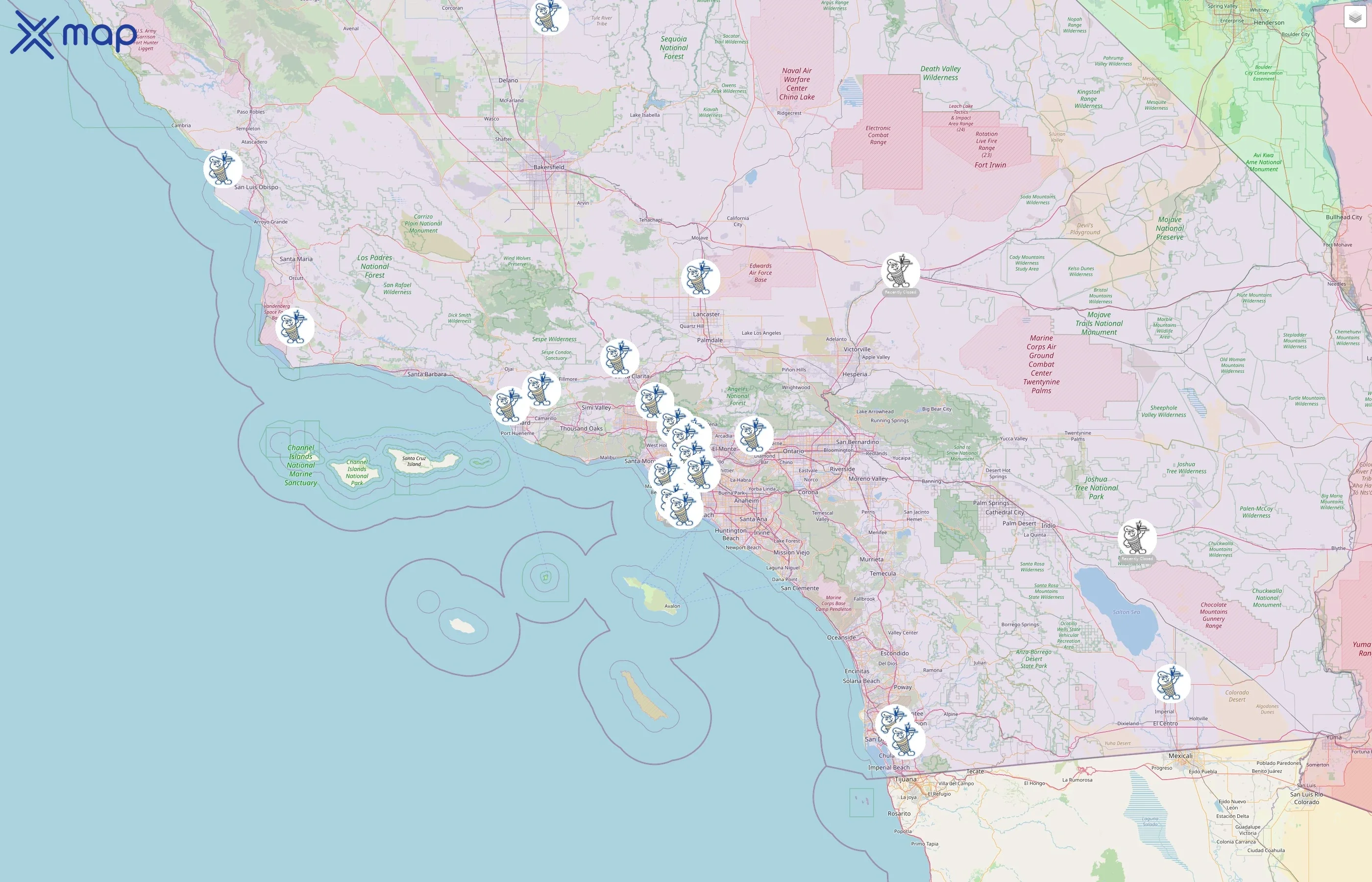 Fosters Freeze street hotspots