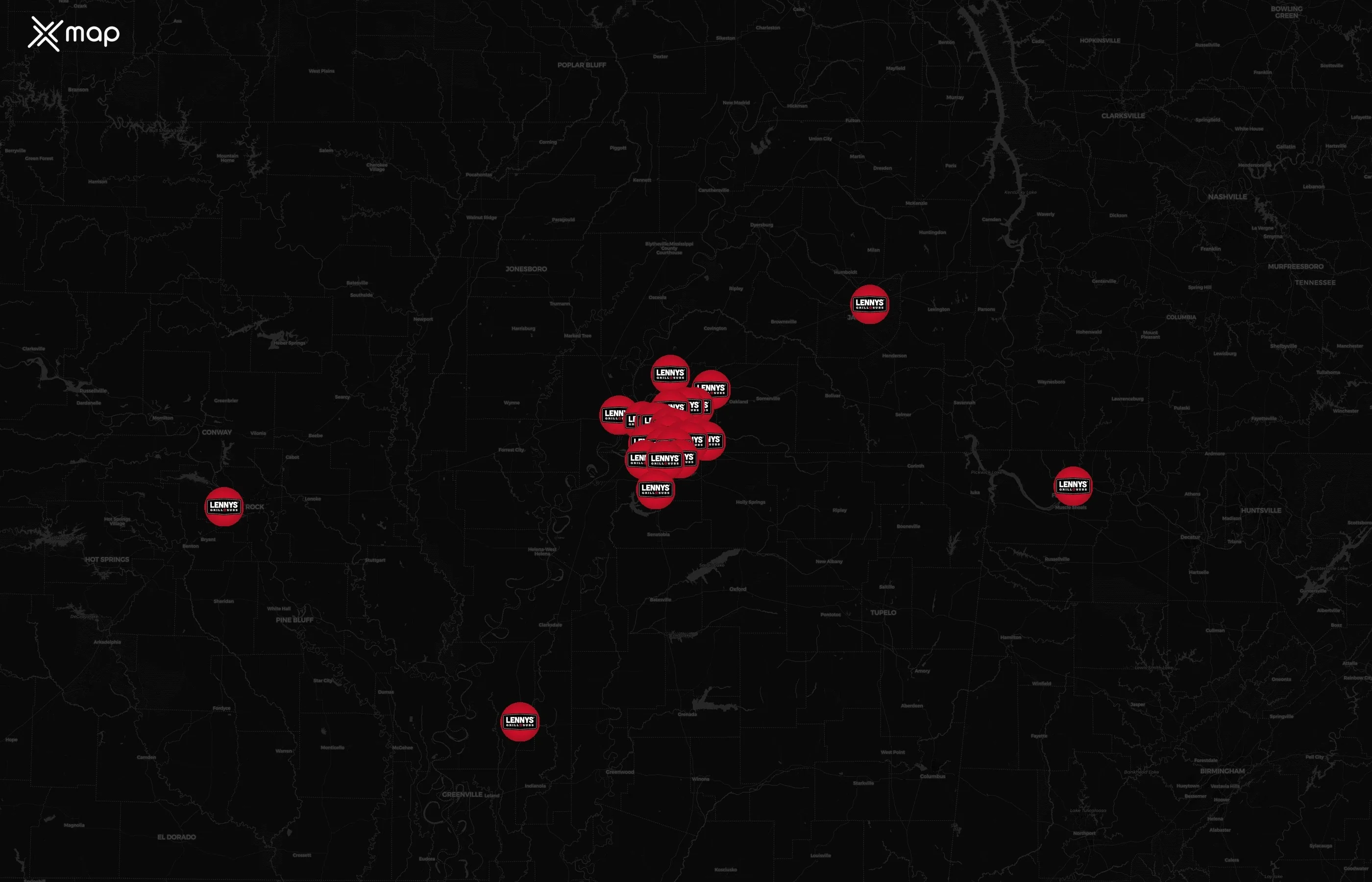 Lennys Grill & Subs city distribution