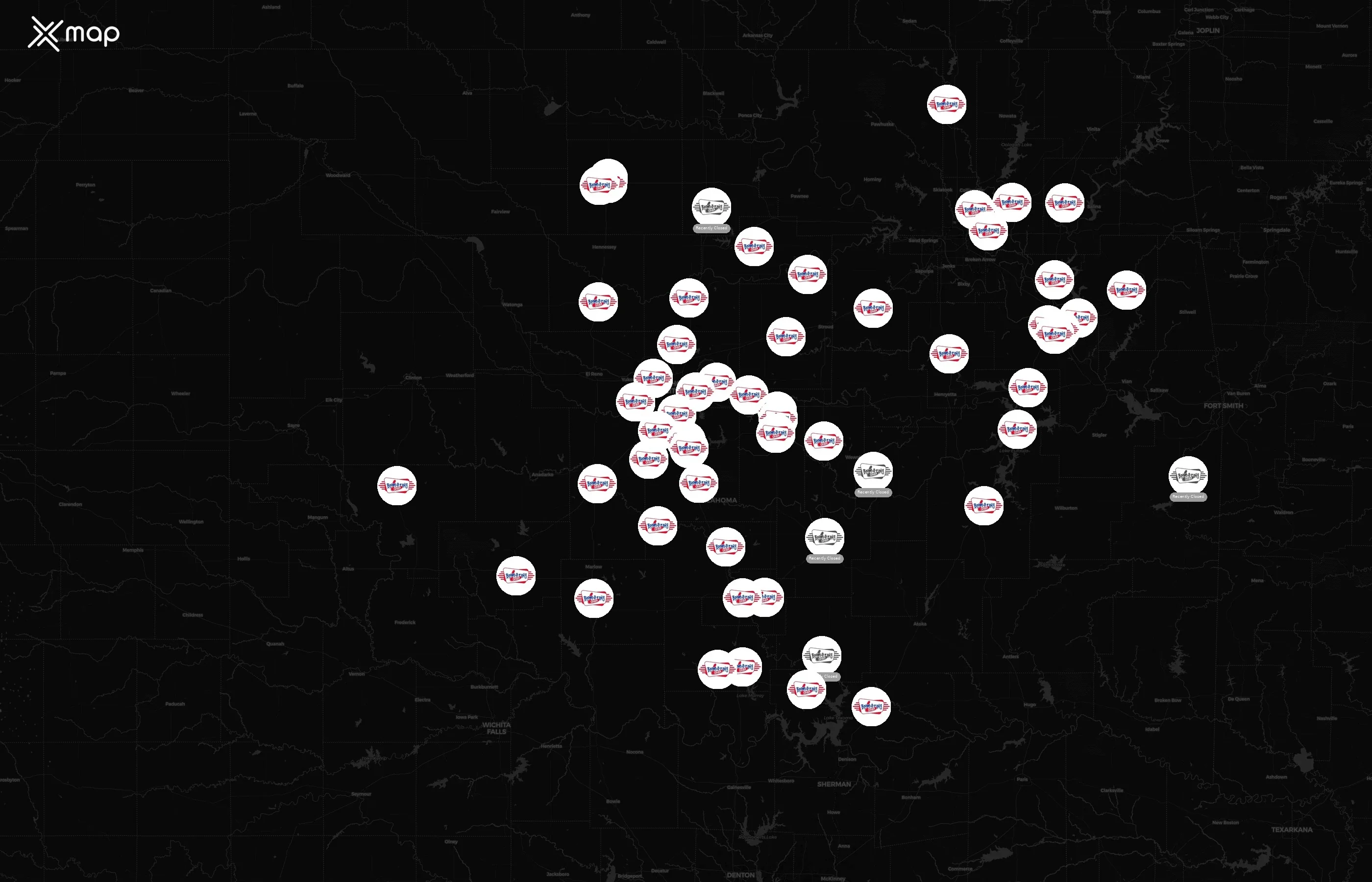 Boomarang Diner city distribution