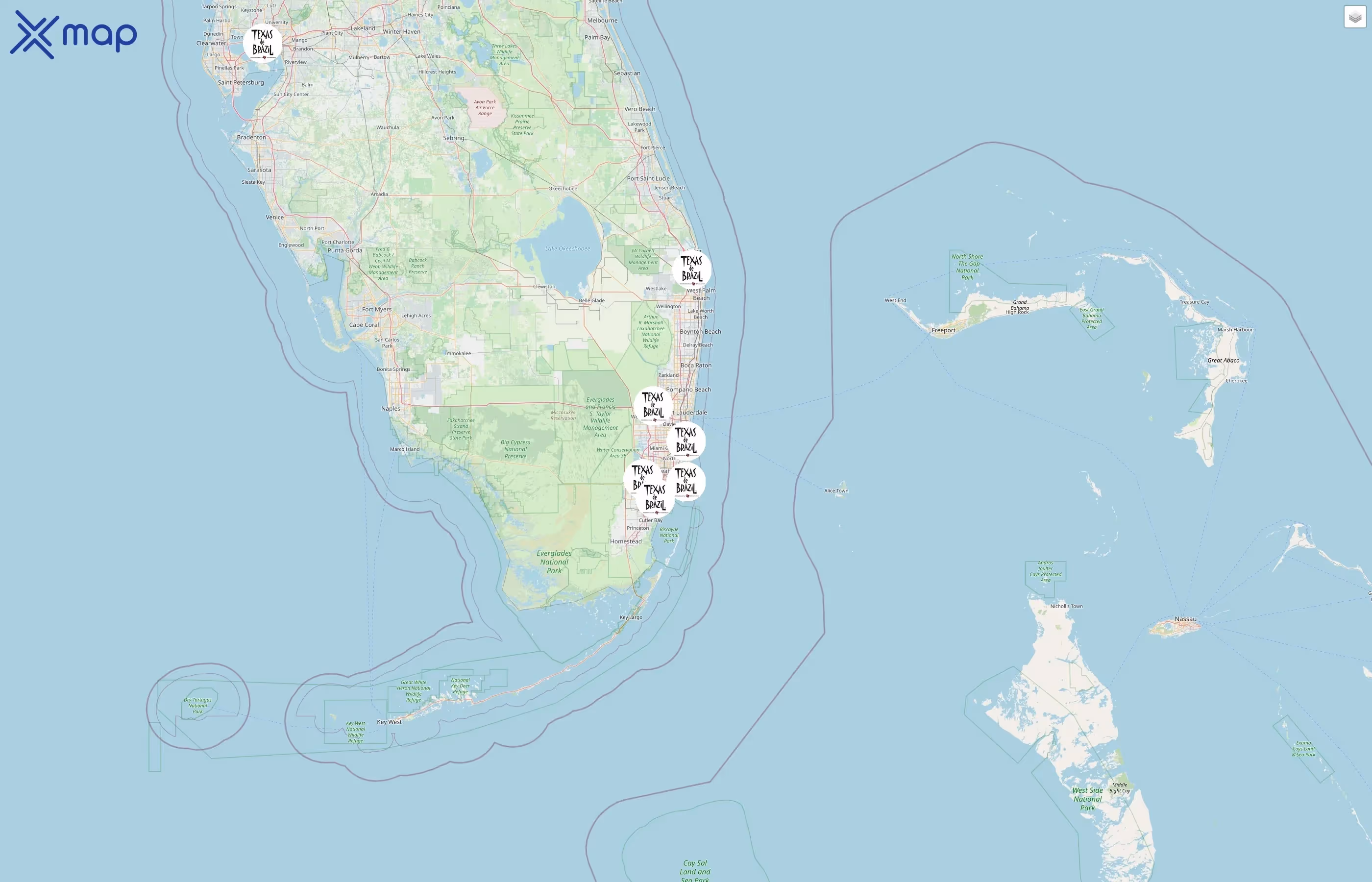 Texas de Brazil street hotspots