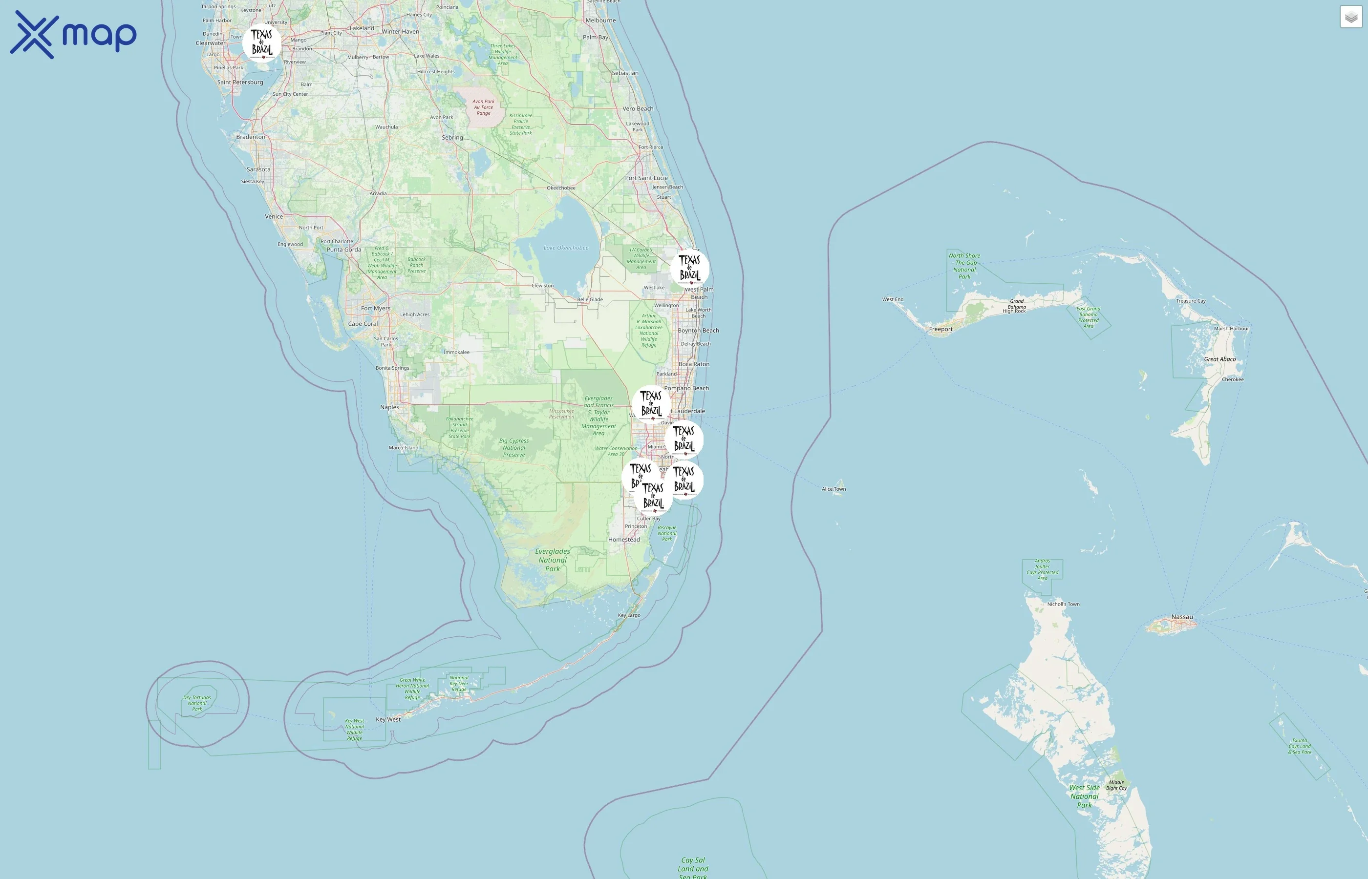 Texas de Brazil street hotspots