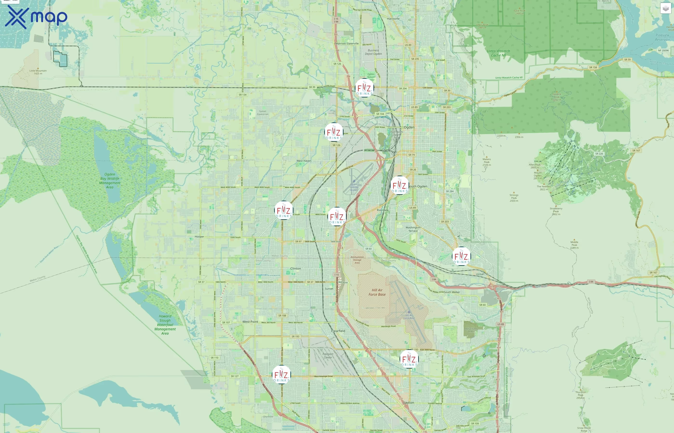 FiiZ Drinks traffic data