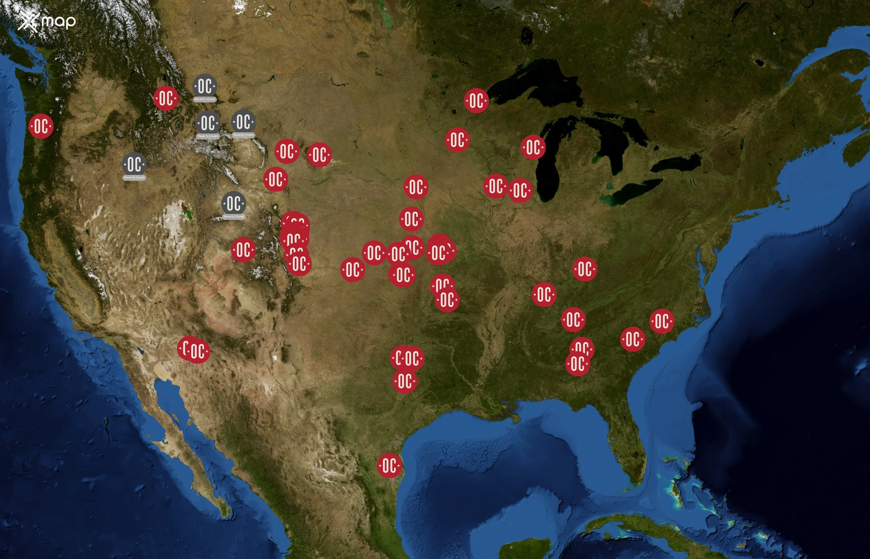 Old Chicago state distribution