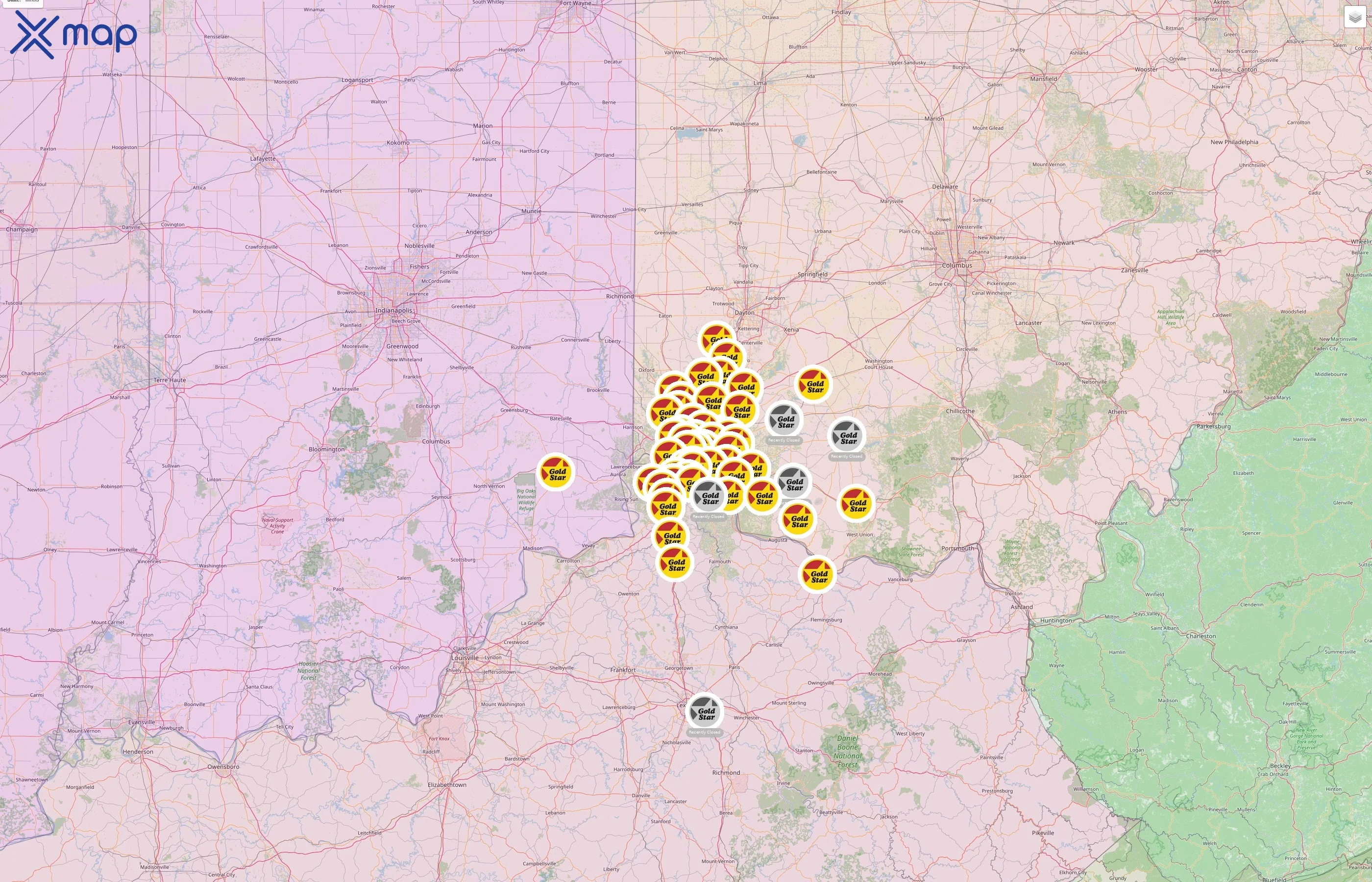 Gold Star Chili street hotspots