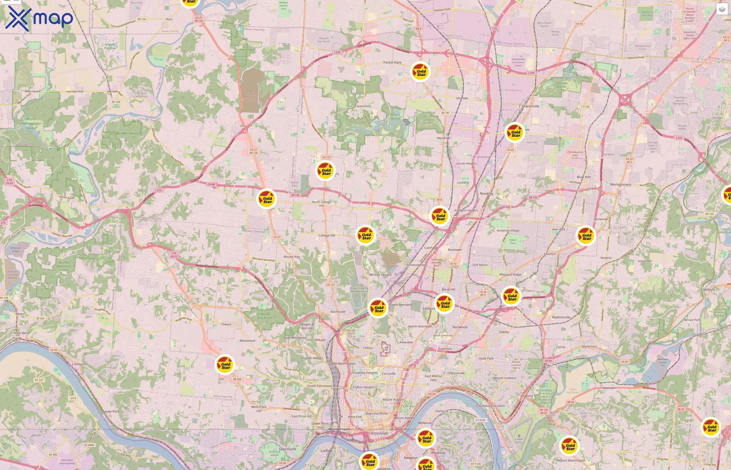 Gold Star Chili traffic data
