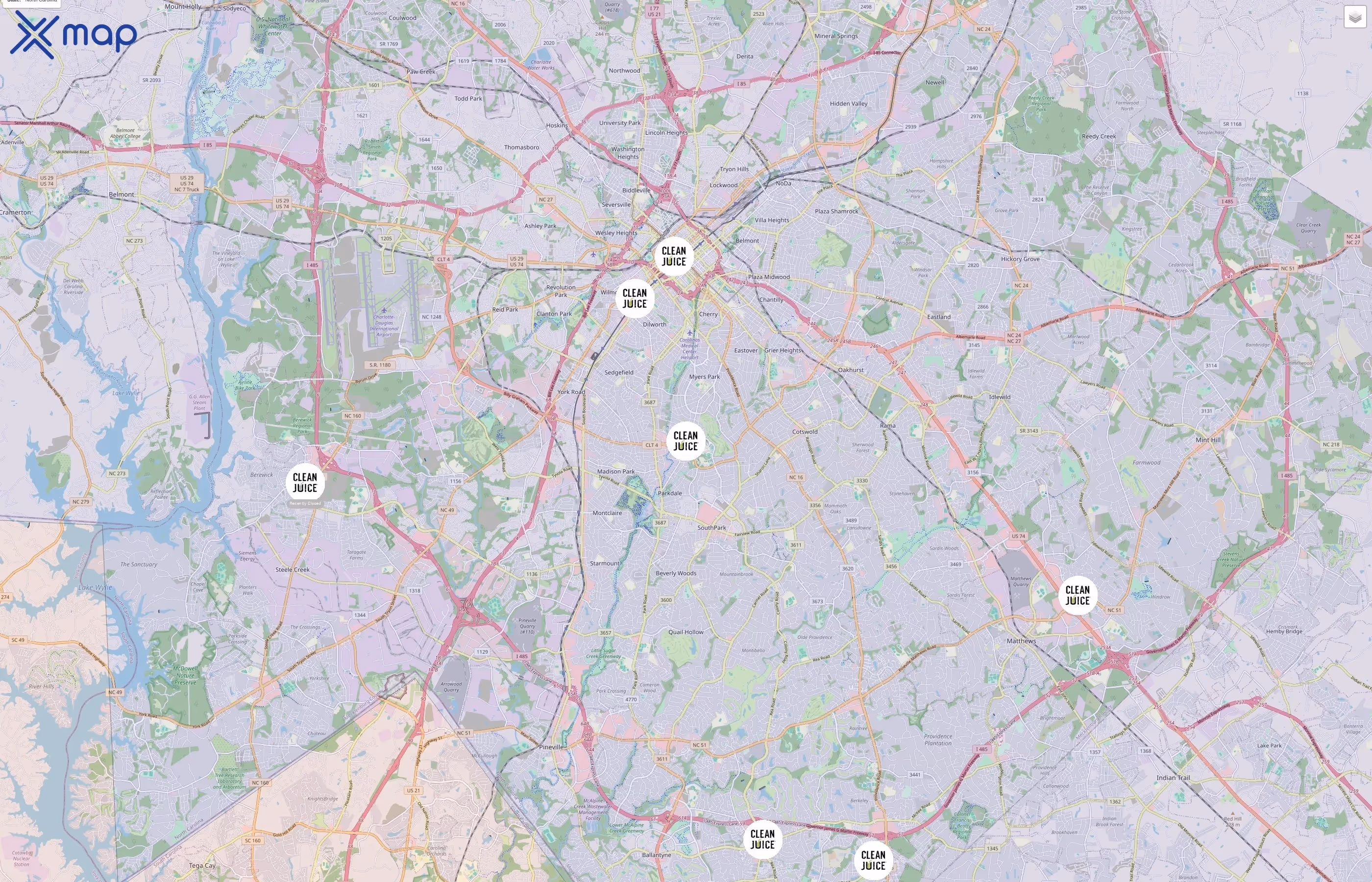 Clean Juice traffic data