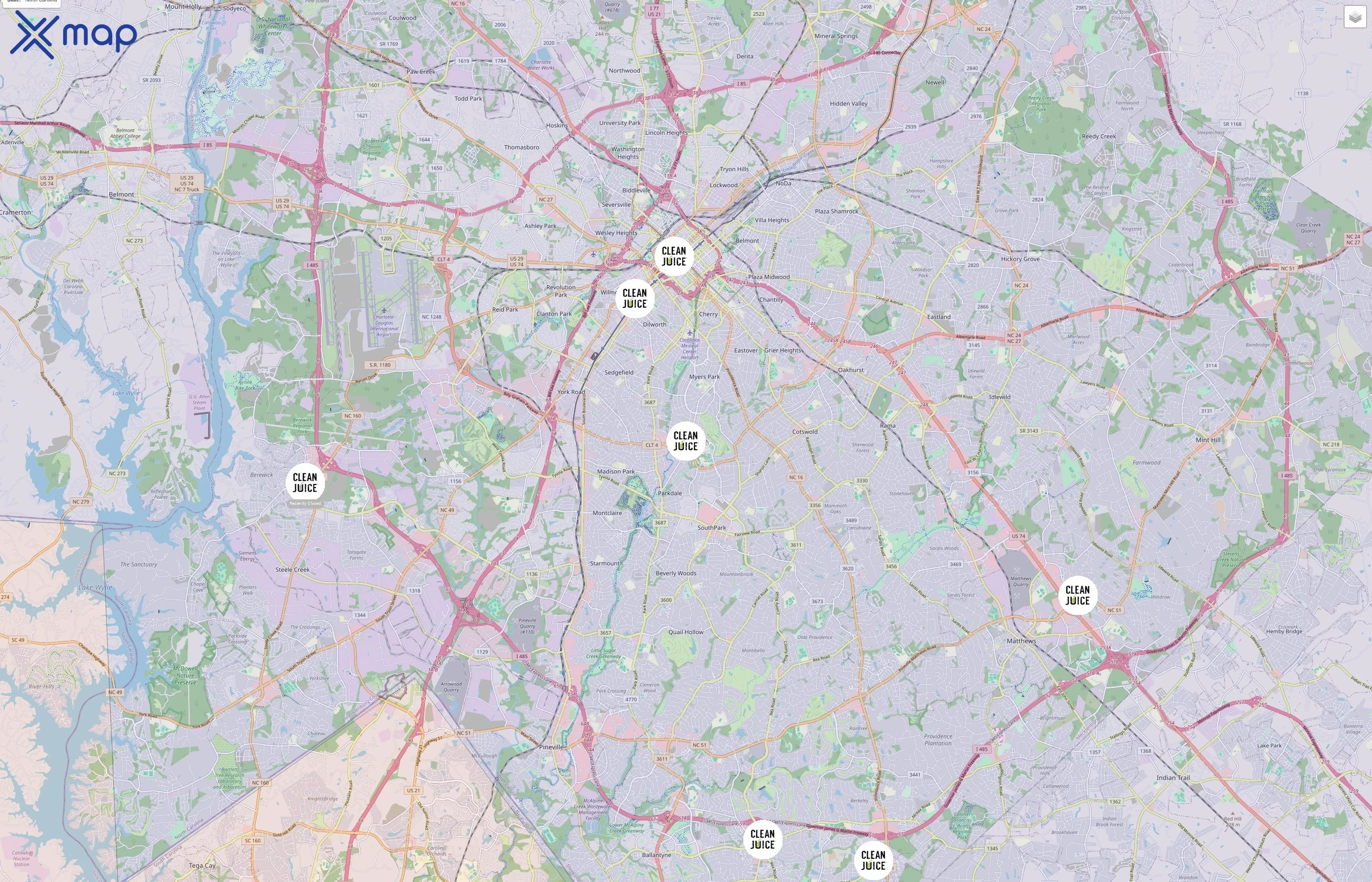 Clean Juice traffic data