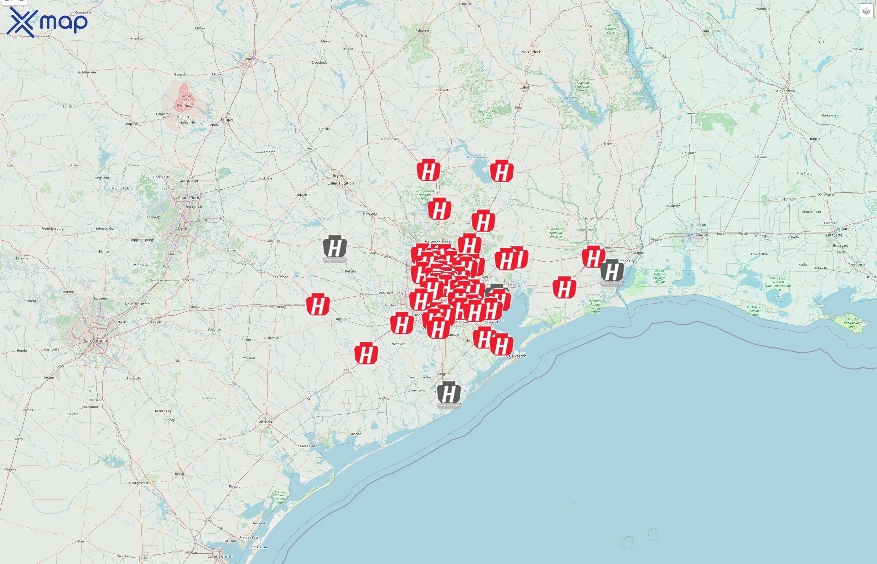 Hartz Chicken Buffet street hotspots