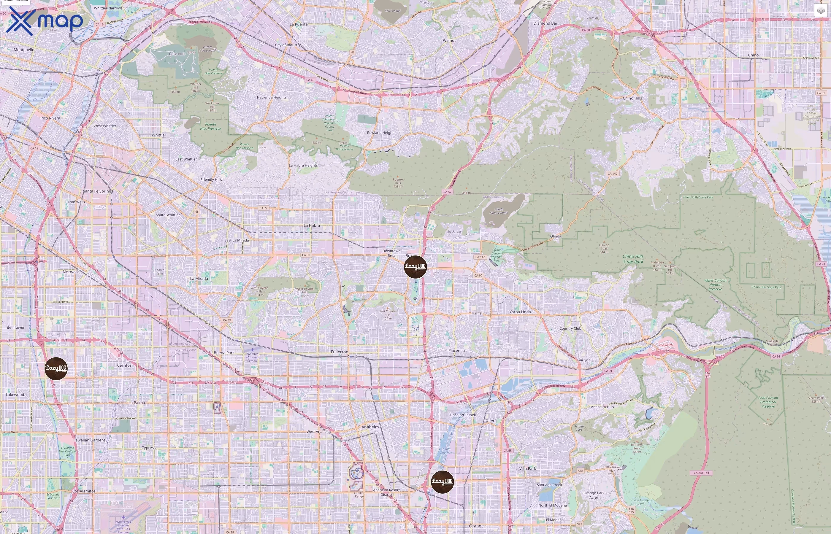 Lazy Dog Restaurant & Bar traffic data