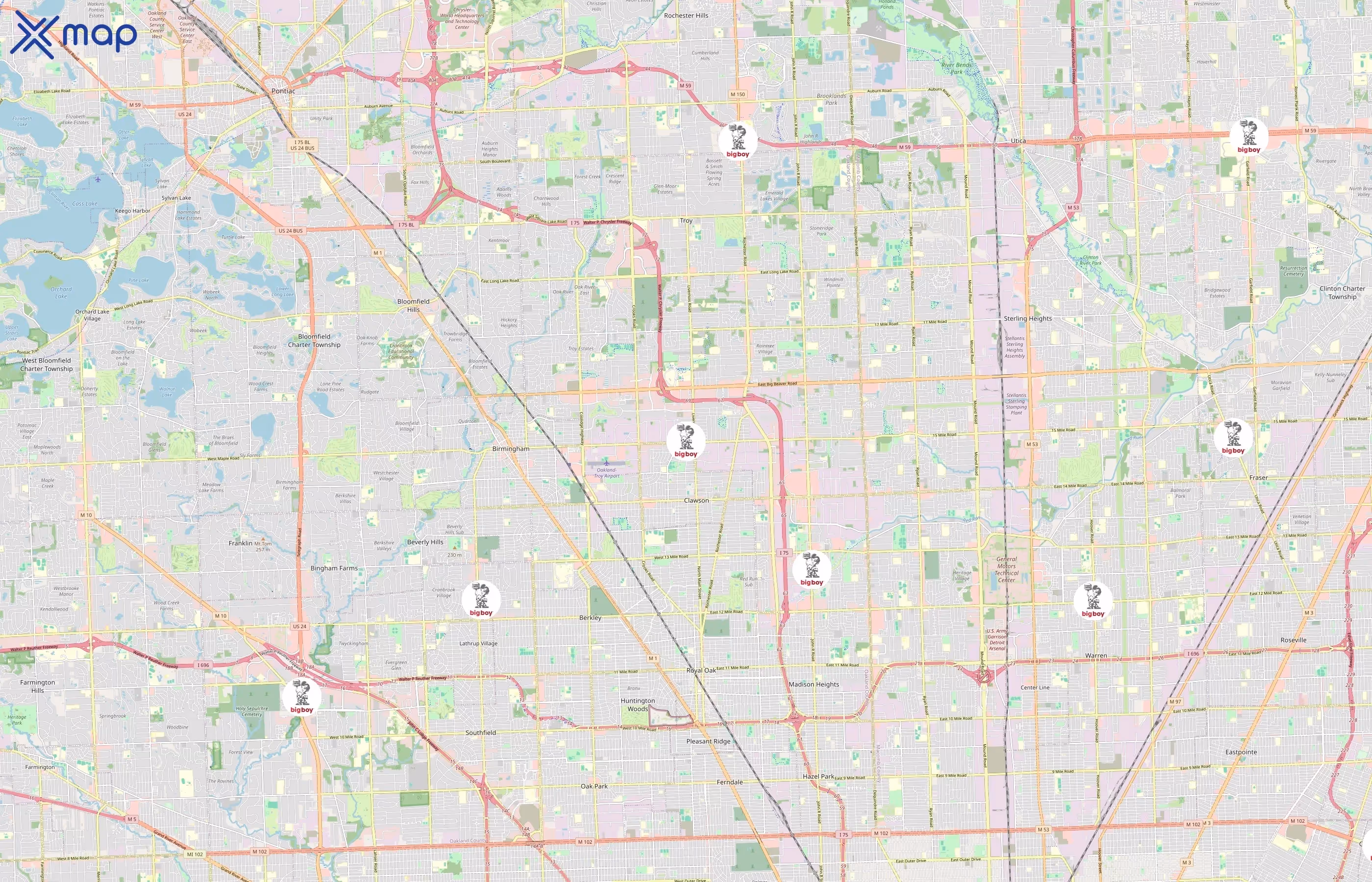 Big Boy area coverage