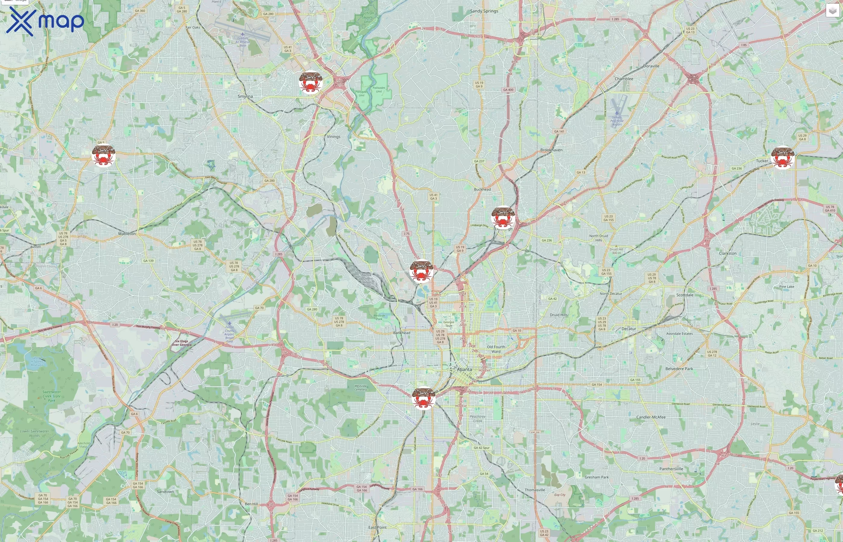 The Juicy Crab traffic data