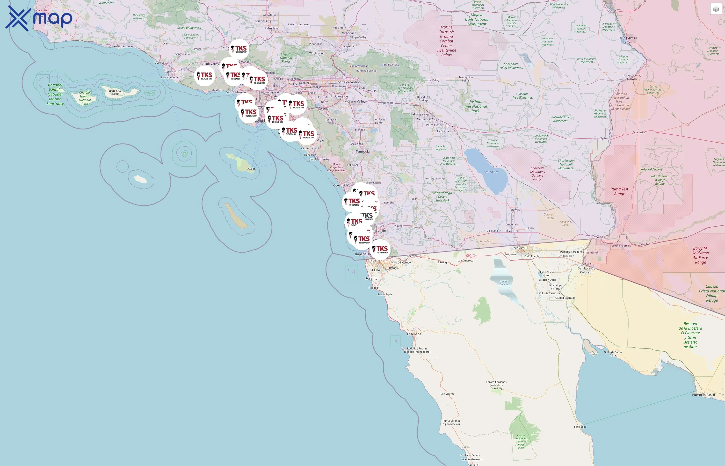 The Kebab Shop street hotspots