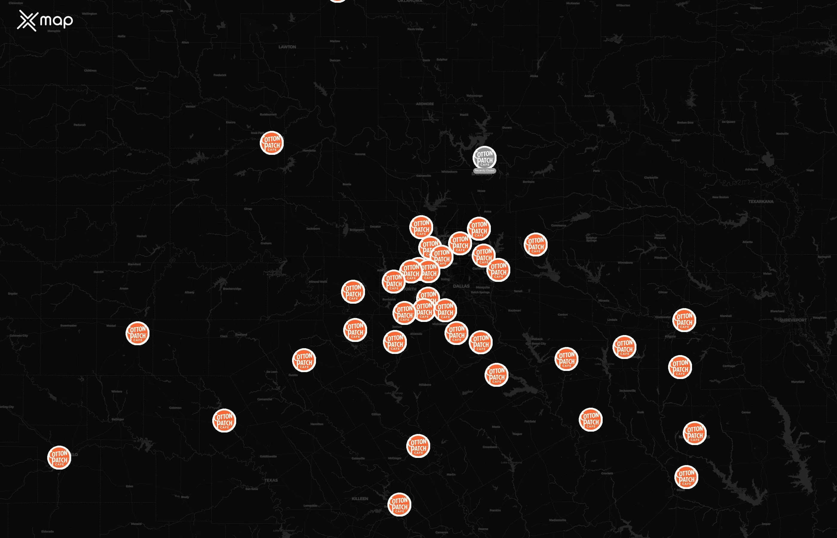 Cotton Patch Cafe city distribution