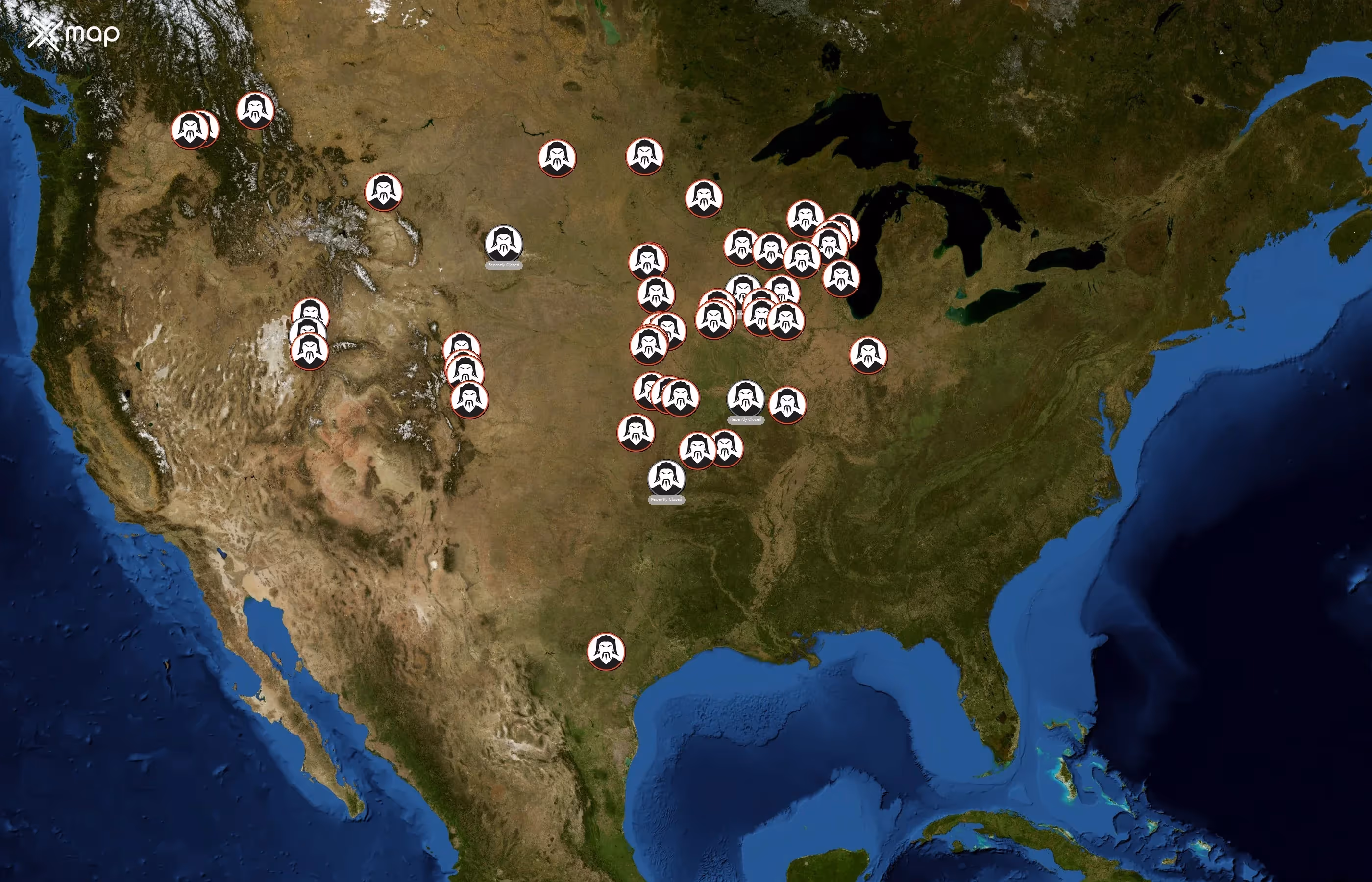 HuHot Mongolian Grill state distribution