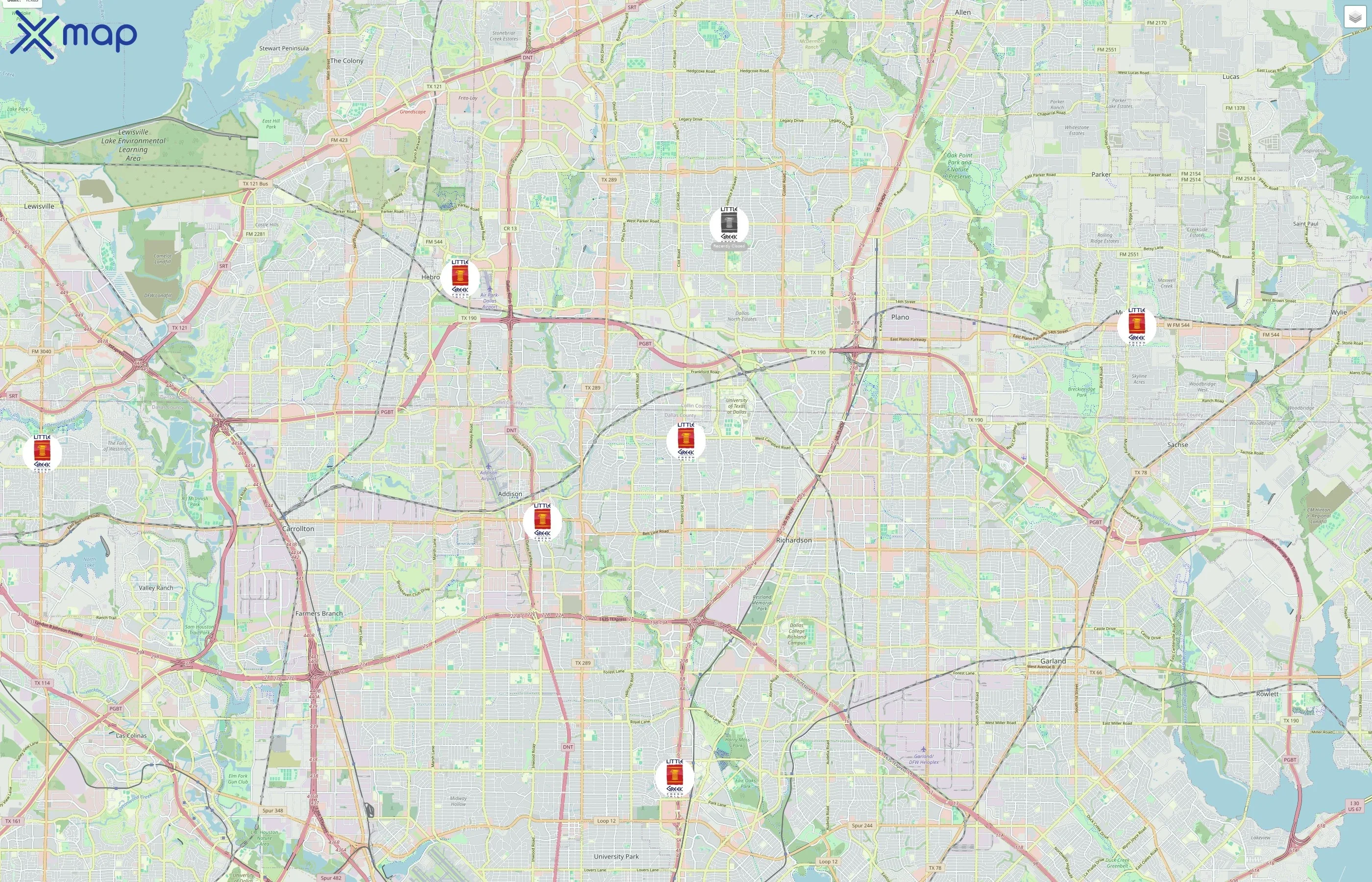 Little Greek Fresh Grill traffic data