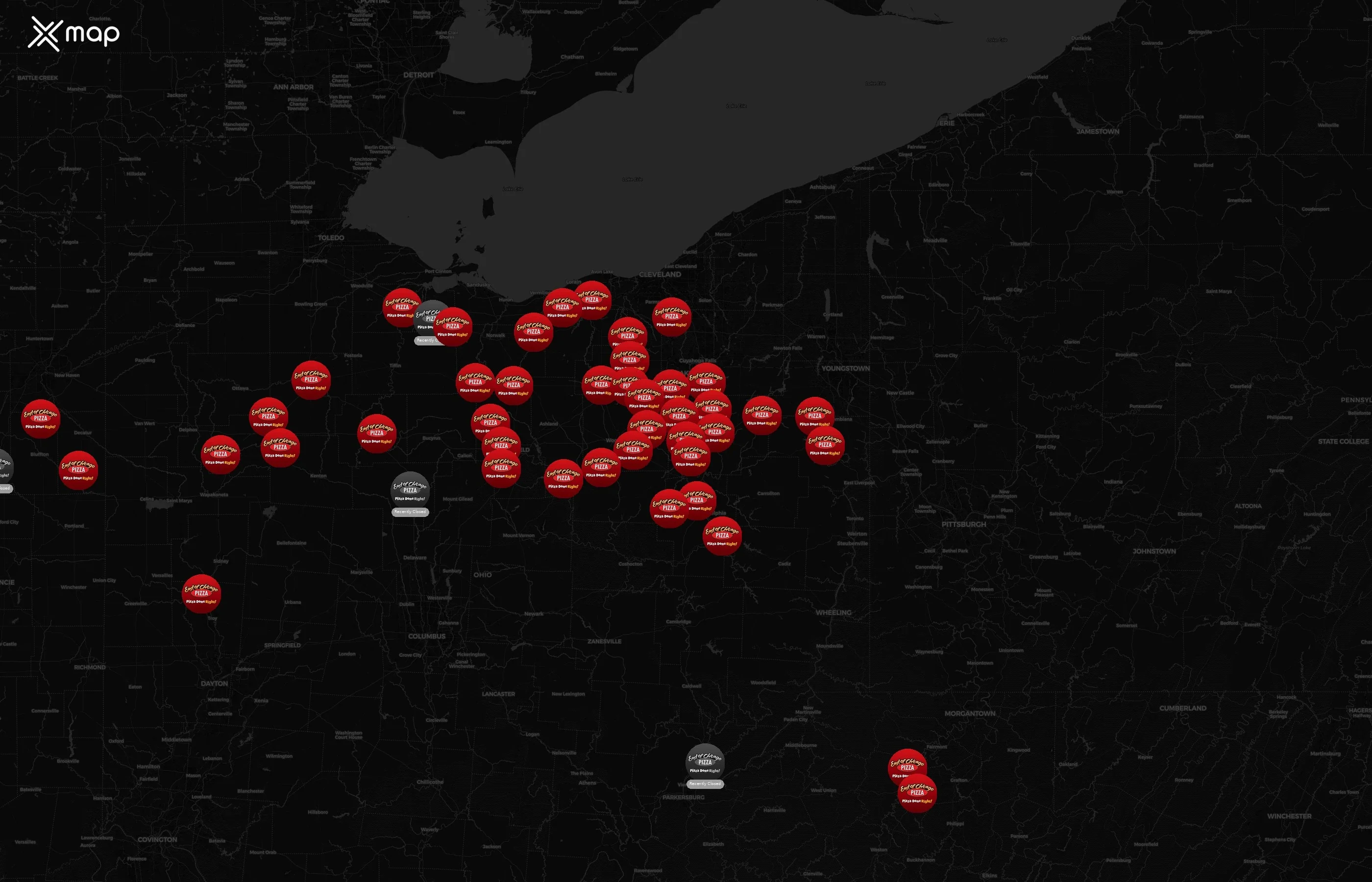 East of Chicago Pizza city distribution